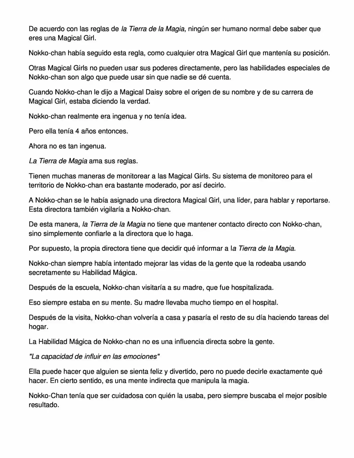 Proyecto de Crianza de Chicas Mágicas - Light Novel (2012) - Capítulo 3 - Página 21 - LectorTMOo