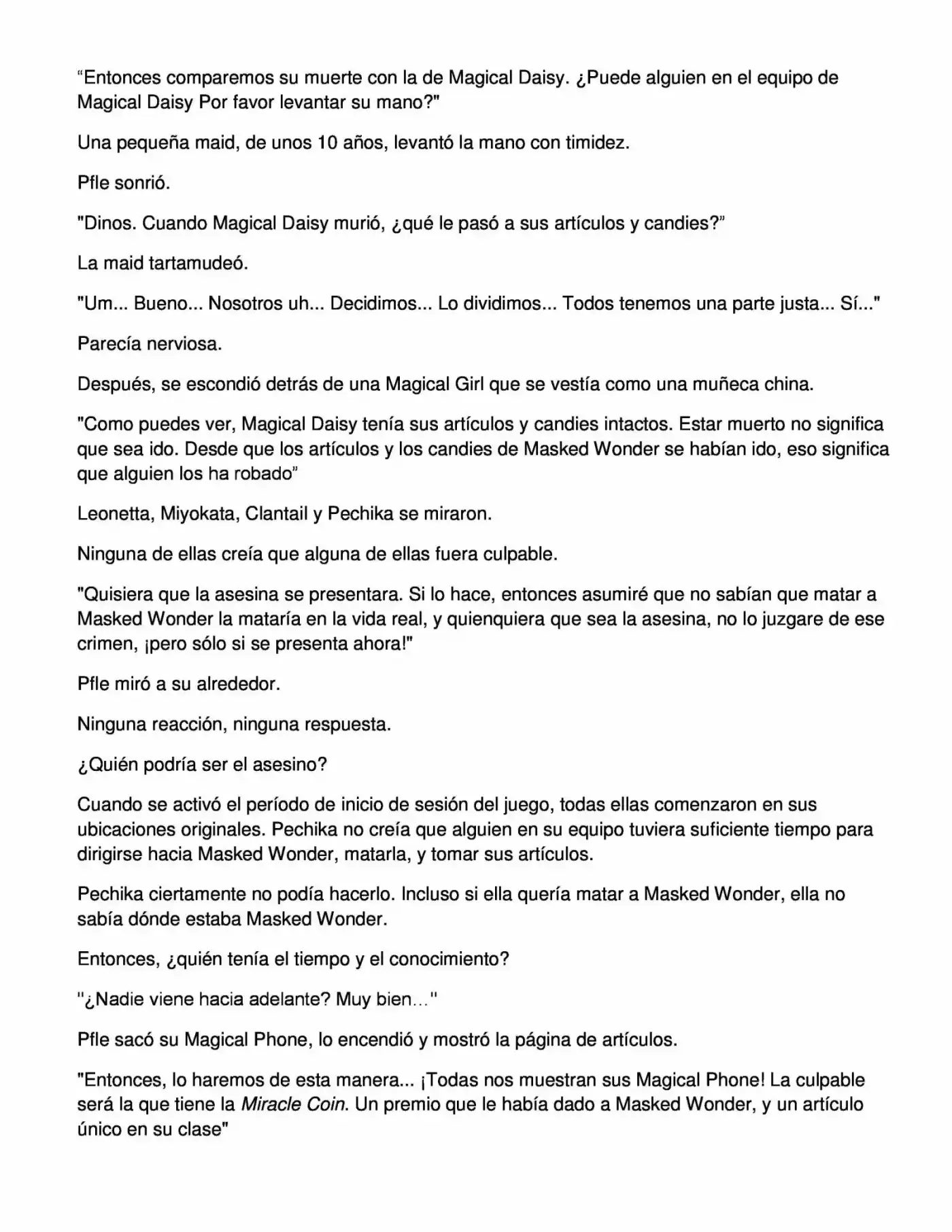 Proyecto de Crianza de Chicas Mágicas - Light Novel (2012) - Capítulo 3 - Página 34 - LectorTMOo