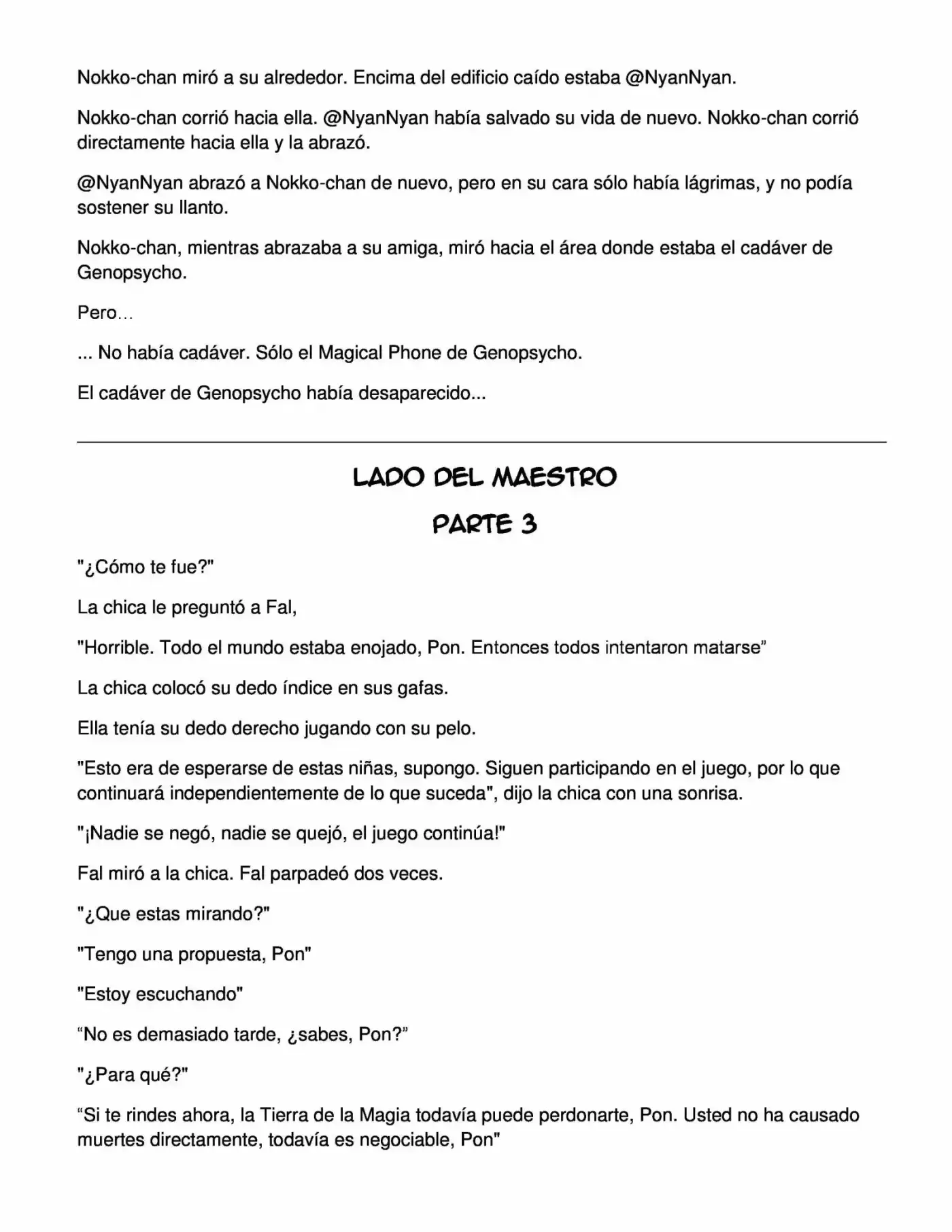 Proyecto de Crianza de Chicas Mágicas - Light Novel (2012) - Capítulo 3 - Página 40 - LectorTMOo