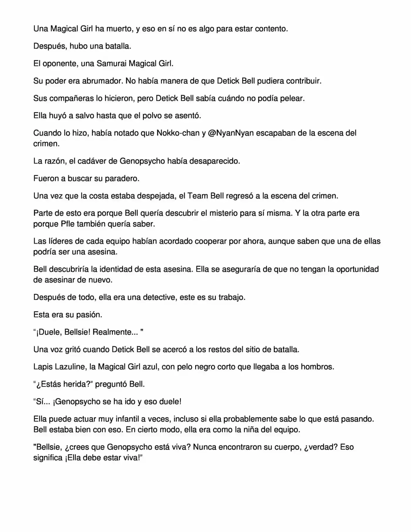 Proyecto de Crianza de Chicas Mágicas - Light Novel (2012) - Capítulo 4 - Página 7 - LectorTMOo