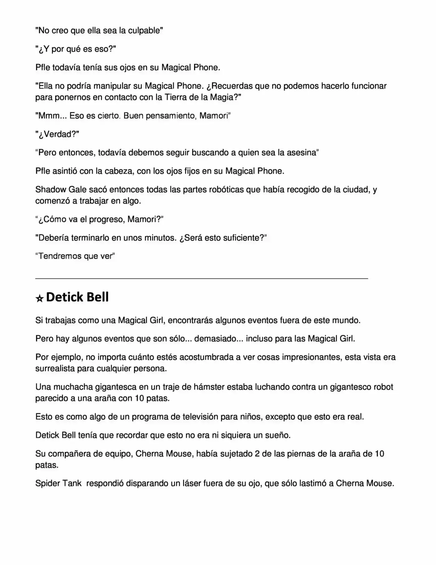 Proyecto de Crianza de Chicas Mágicas - Light Novel (2012) - Capítulo 4 - Página 16 - LectorTMOo