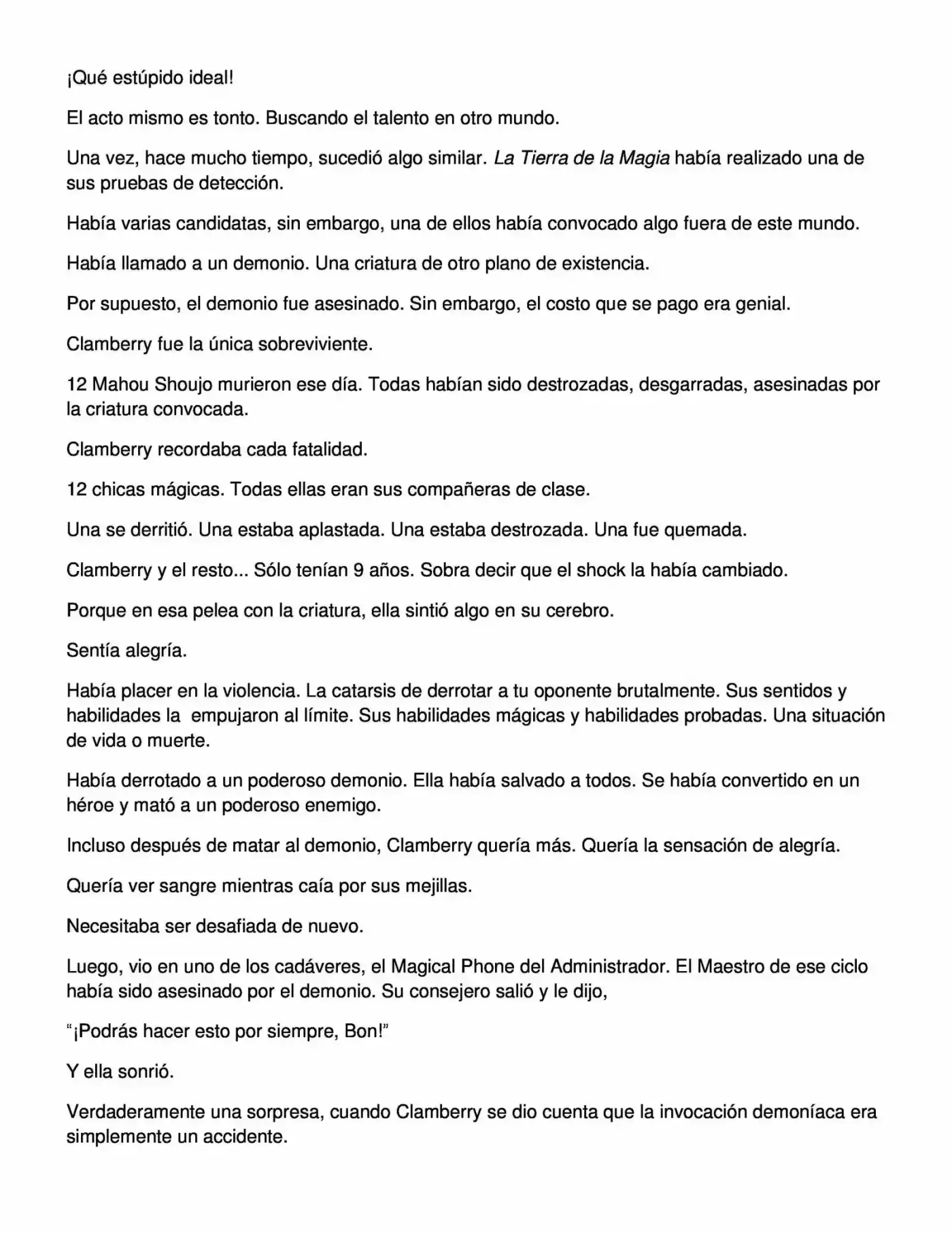 Proyecto de Crianza de Chicas Mágicas - Light Novel (2012) - Capítulo 7 - Página 4 - LectorTMOo