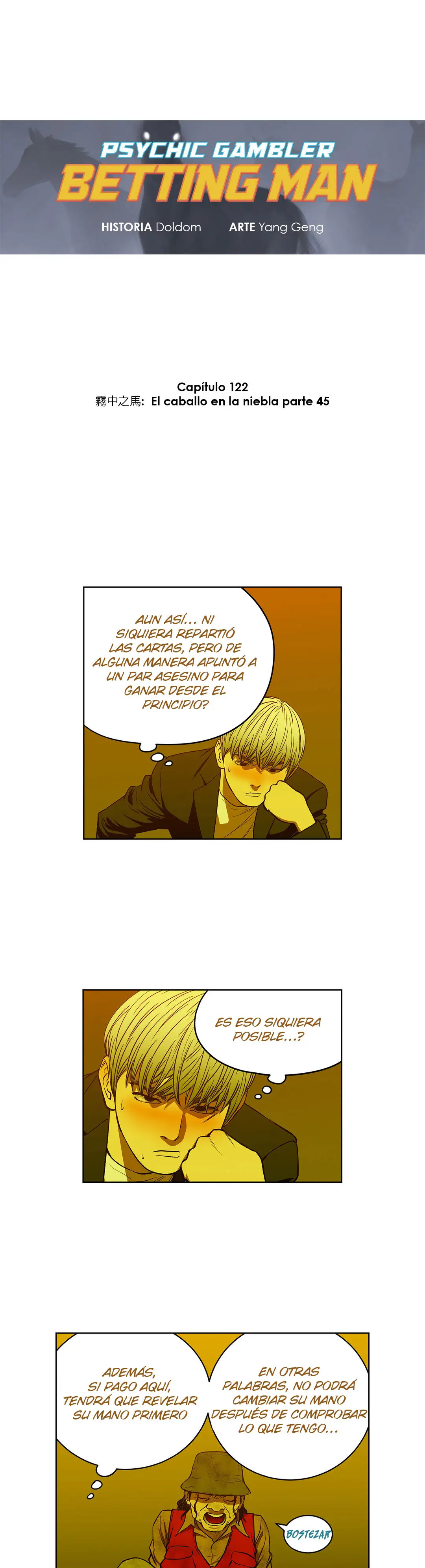 Psychic Gambler: Betting Man - Capítulo 122 - Página 3 - LectorTMOo