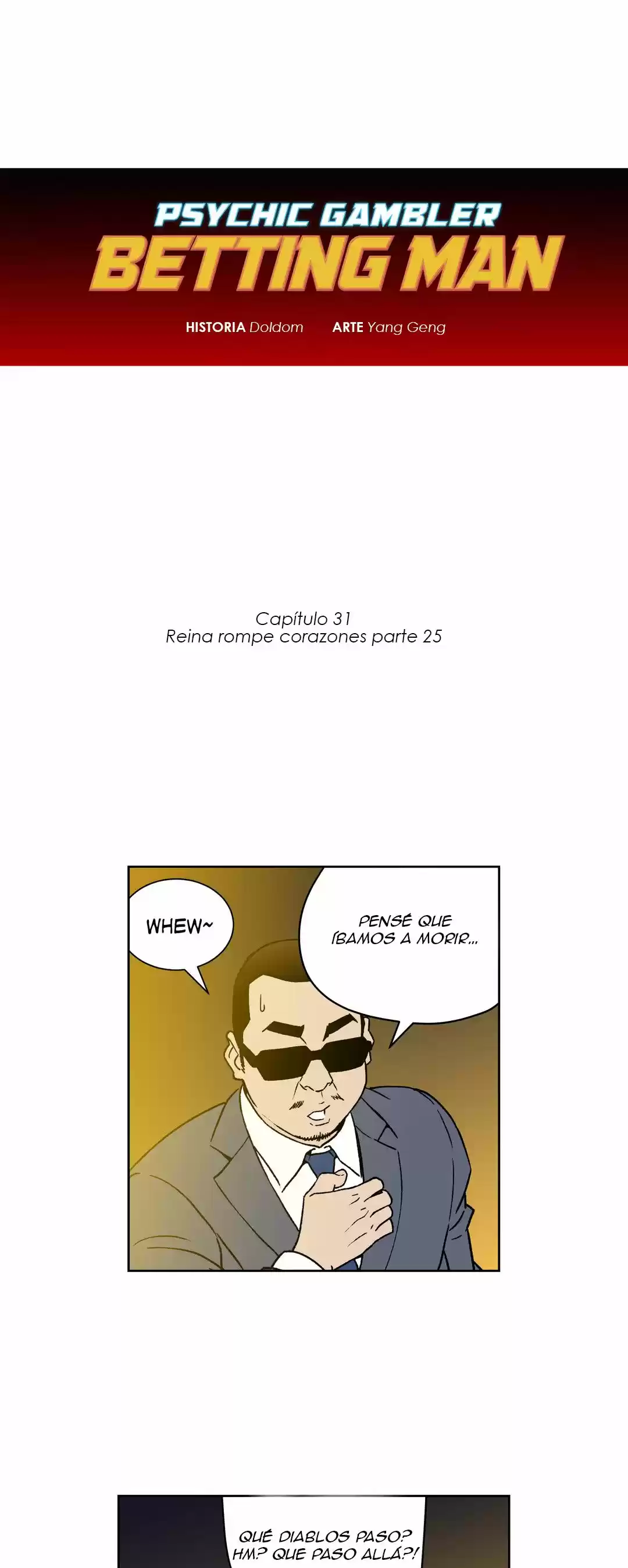 Psychic Gambler: Betting Man - Capítulo 31 - Página 1 - LectorTMOo