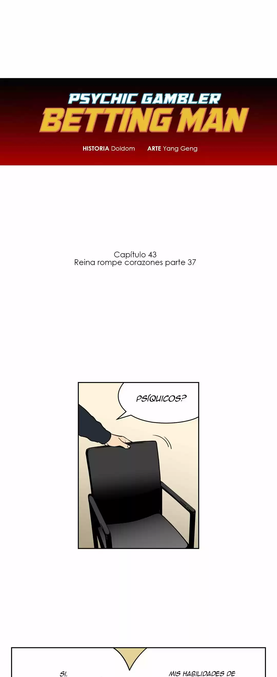 Psychic Gambler: Betting Man - Capítulo 43 - Página 2 - LectorTMOo
