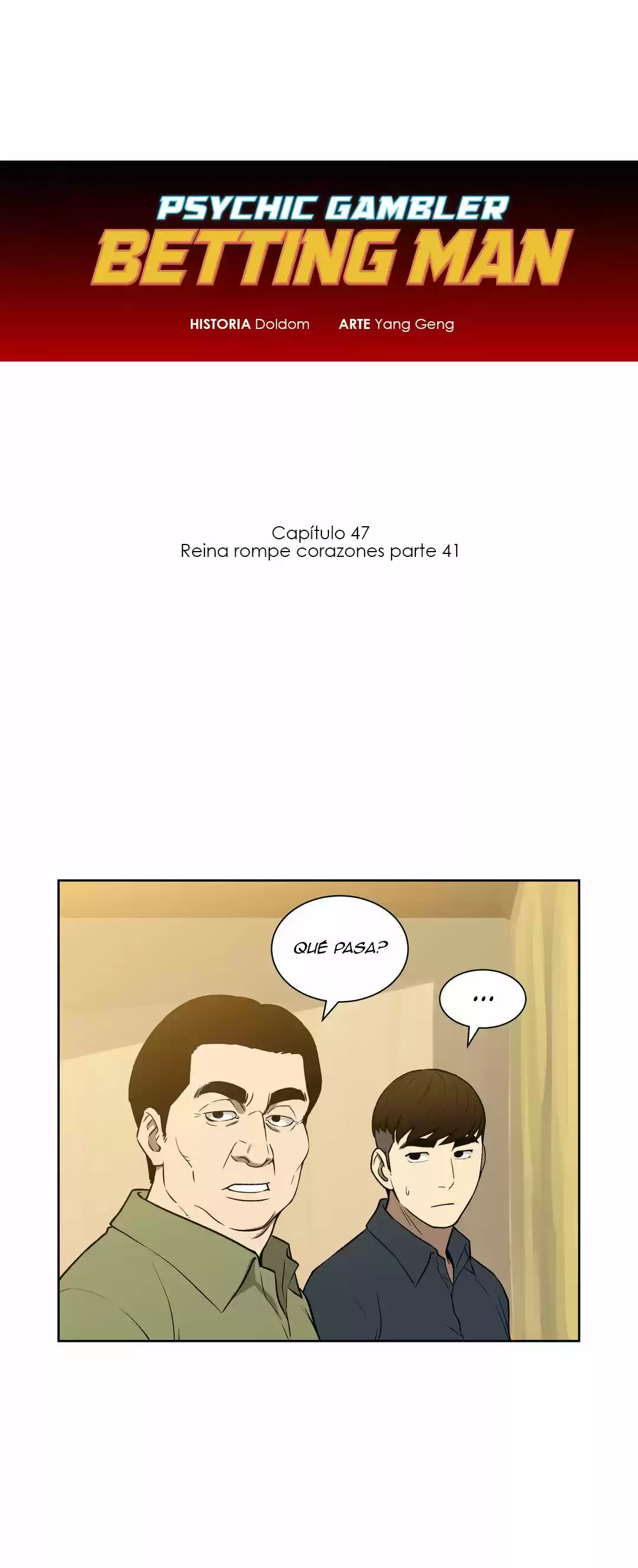 Psychic Gambler: Betting Man - Capítulo 47 - Página 2 - LectorTMOo