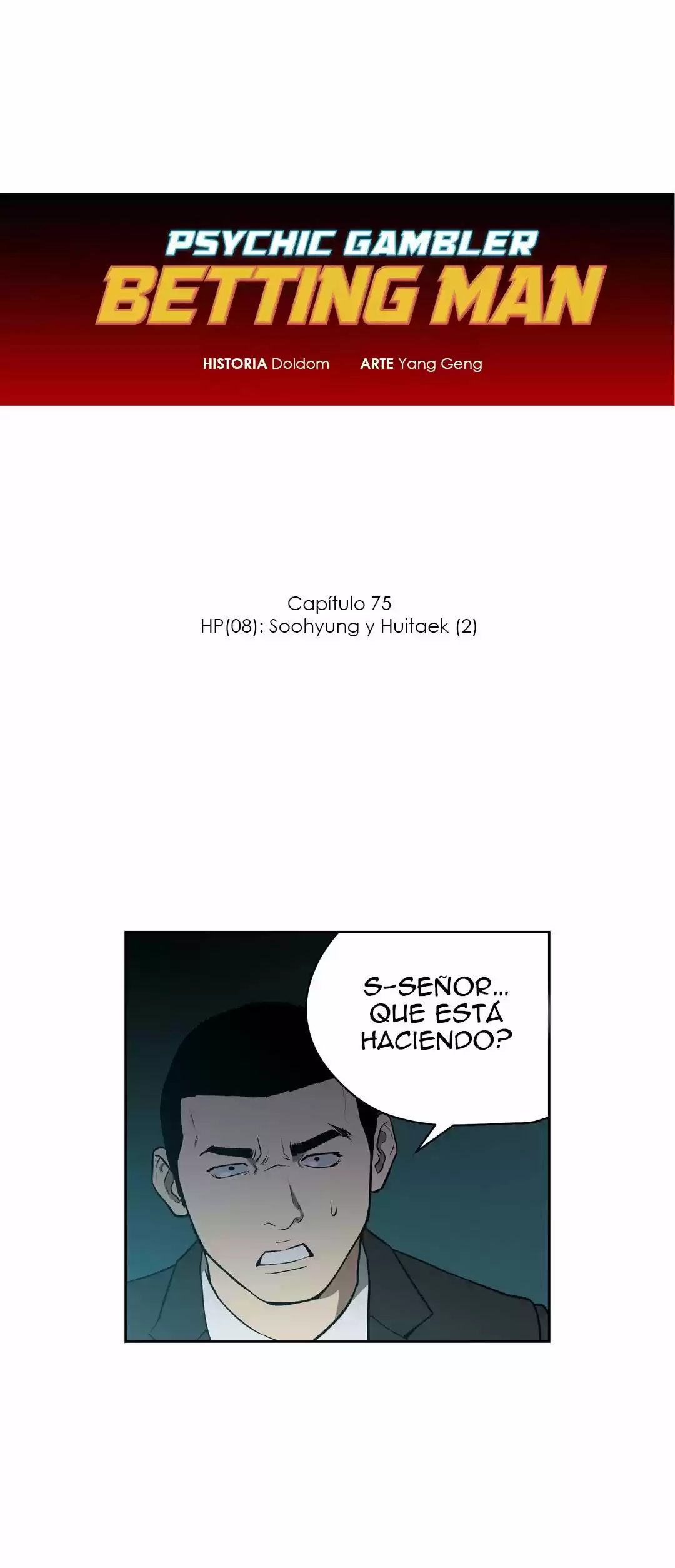 Psychic Gambler: Betting Man - Capítulo 75 - Página 2 - LectorTMOo