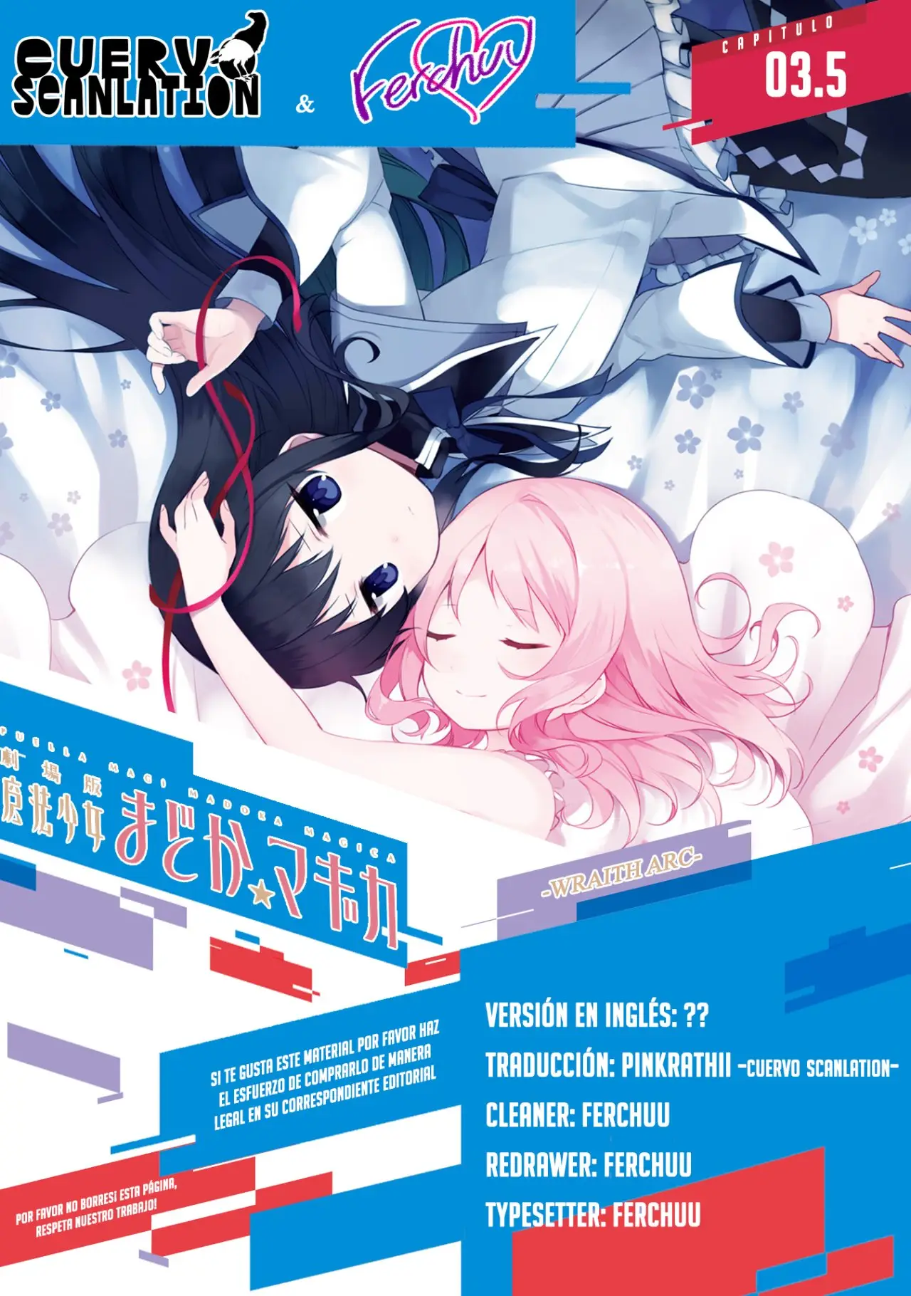 Puella Magi Madoka Magica - Wraith Arc (2015) - Capítulo 3.5 - Página 1 - LectorTMOo