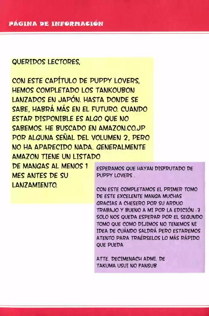 Puppy Lovers (2016) - Capítulo 14 - Página 8 - LectorTMOo