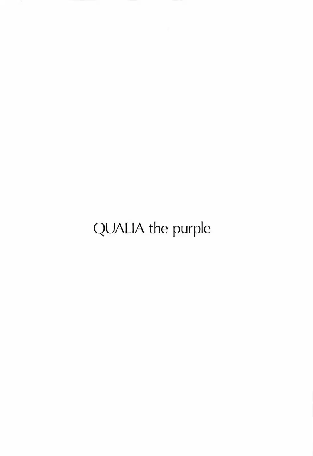 Qualia the Purple (2011) - Capítulo 3 - Página 34 - LectorTMOo