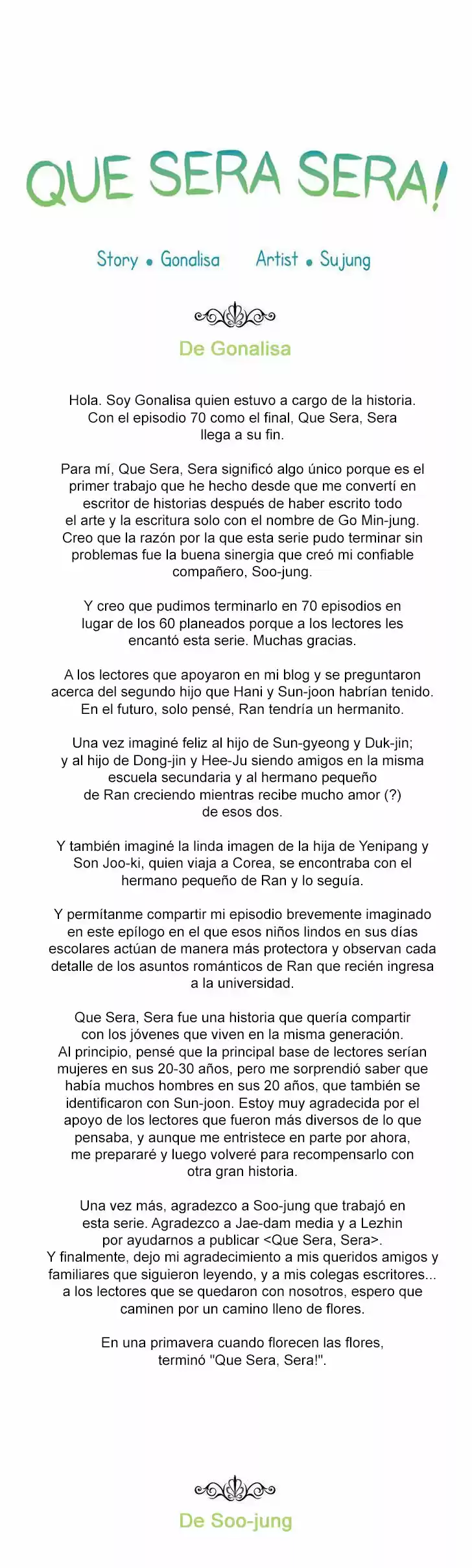 Que Sera, Sera (2015) - Capítulo 71 - Página 2 - LectorTMOo