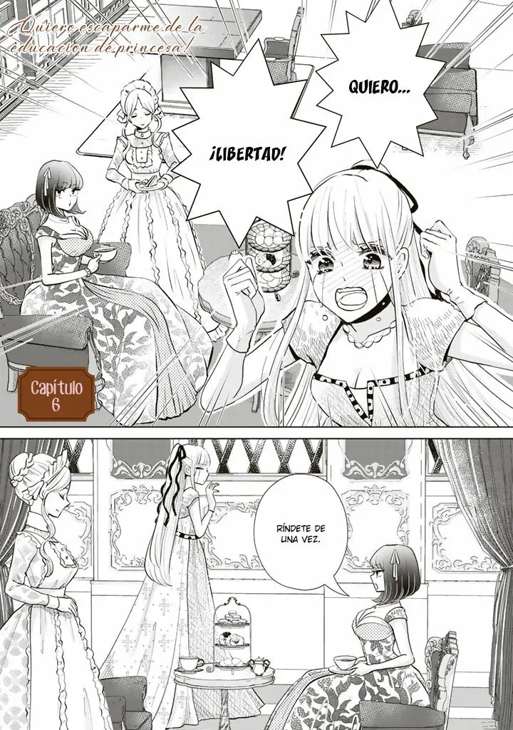 Quiero escapar de la educación de princesa - Capítulo 6 - Página 5 - LectorTMOo
