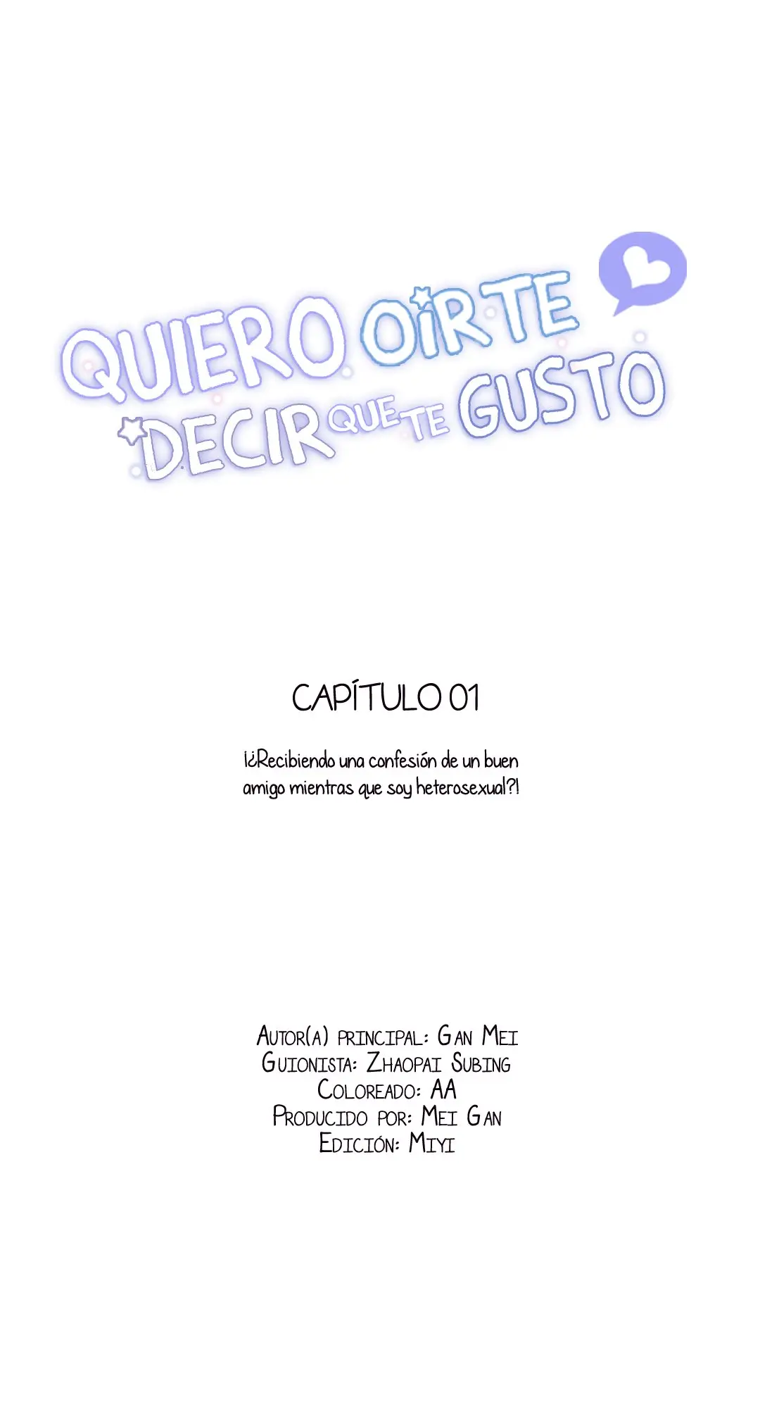 Quiero oírte decir que te gusto (2020) - Capítulo 1 - Página 4 - LectorTMOo
