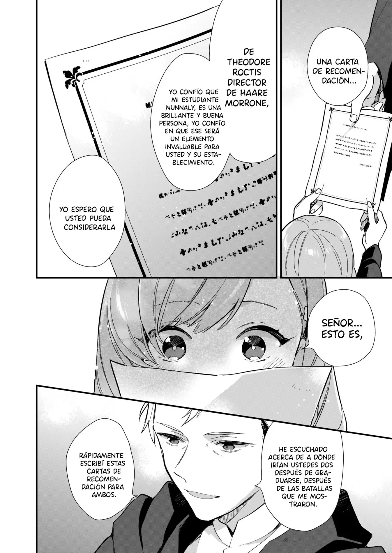 QUIERO SER UNA RECEPCIONISTA DE UN MUNDO MÁGICO - Capítulo 3.2 - Página 22 - LectorTMOo