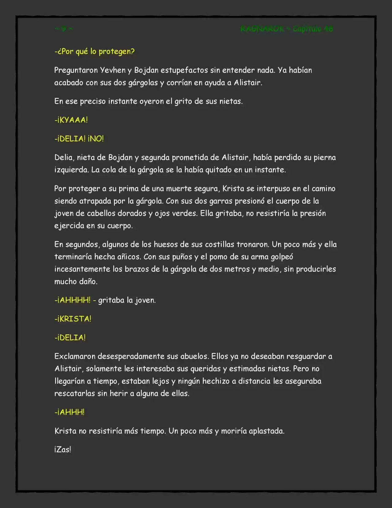 Ragnarok (Novela) (2017) - Capítulo 48 - Página 9 - LectorTMOo