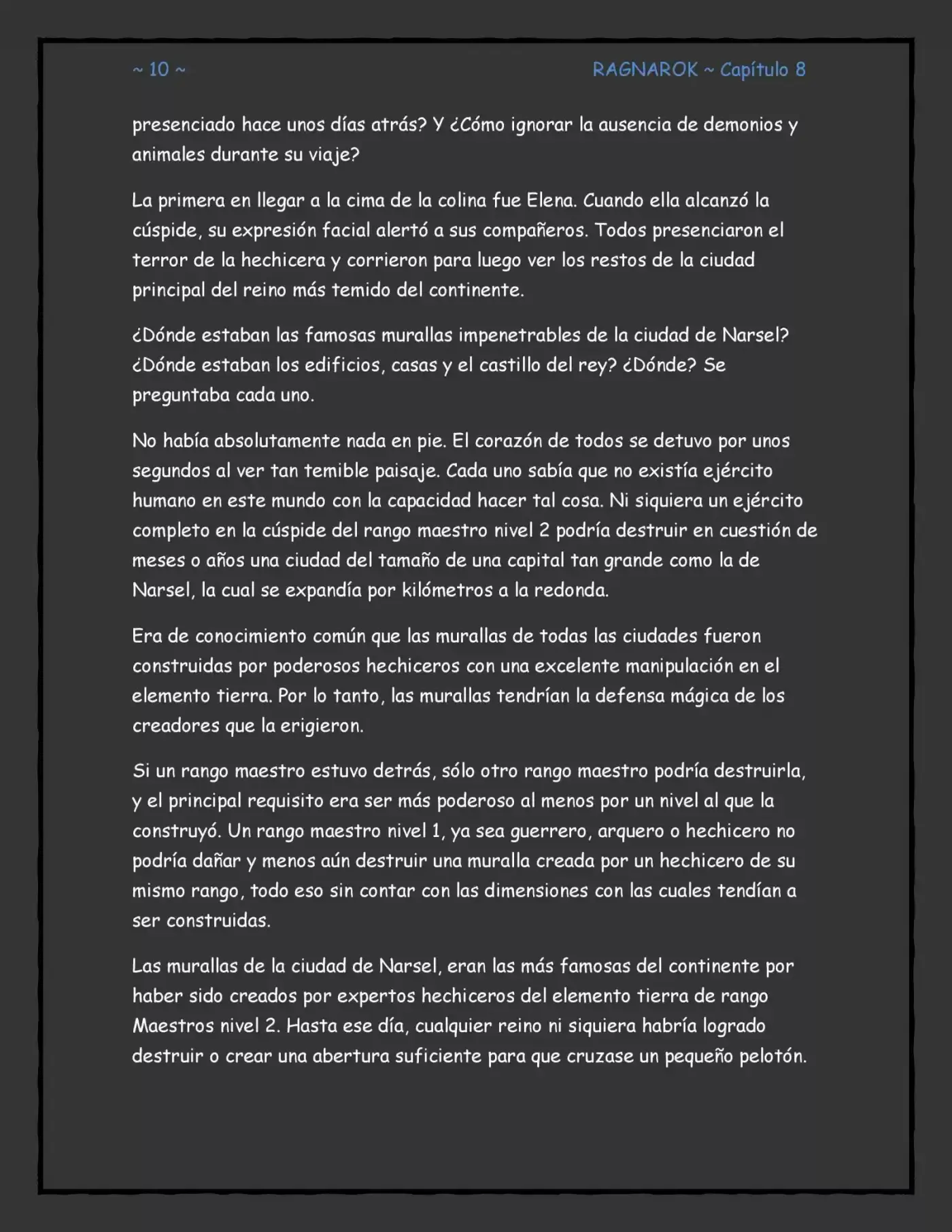 Ragnarok (Novela) (2017) - Capítulo 8 - Página 10 - LectorTMOo