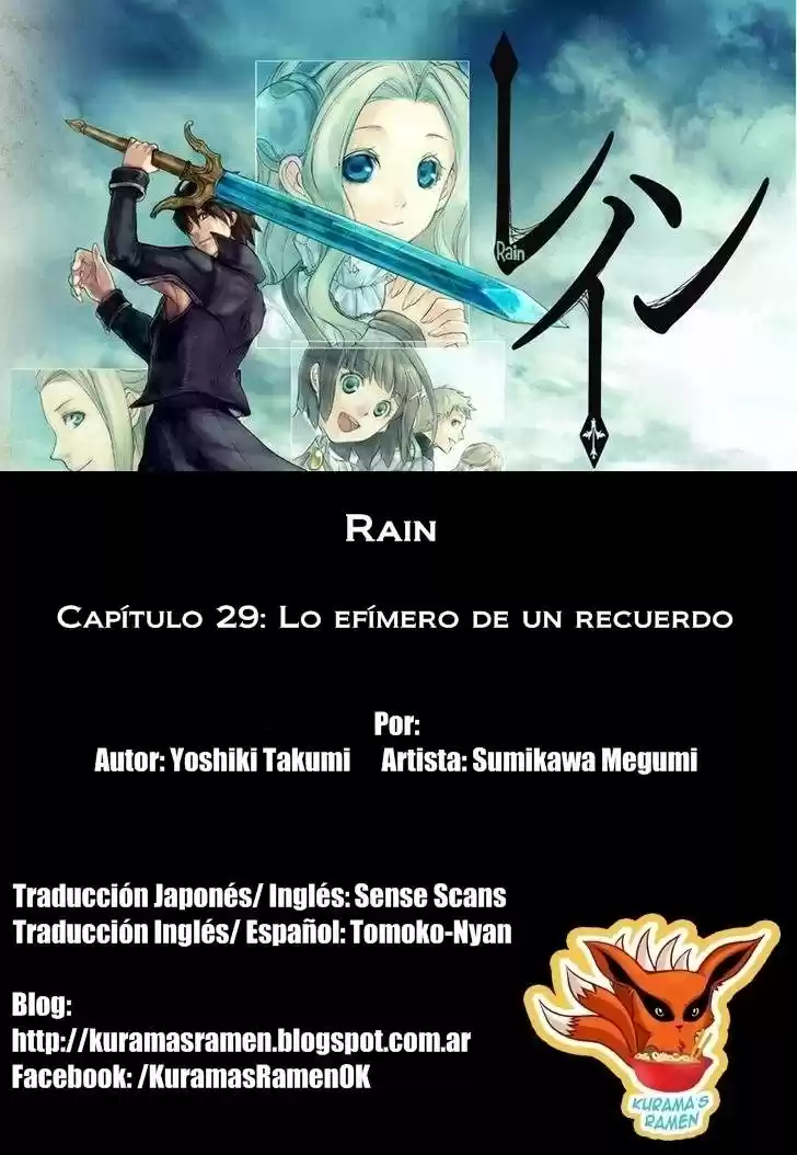 Rain (2011) - Capítulo 29 - Página 1 - LectorTMOo