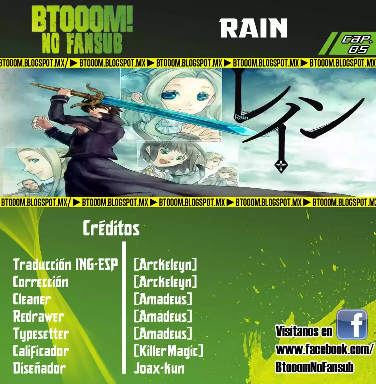 Rain (2011) - Capítulo 5 - Página 1 - LectorTMOo