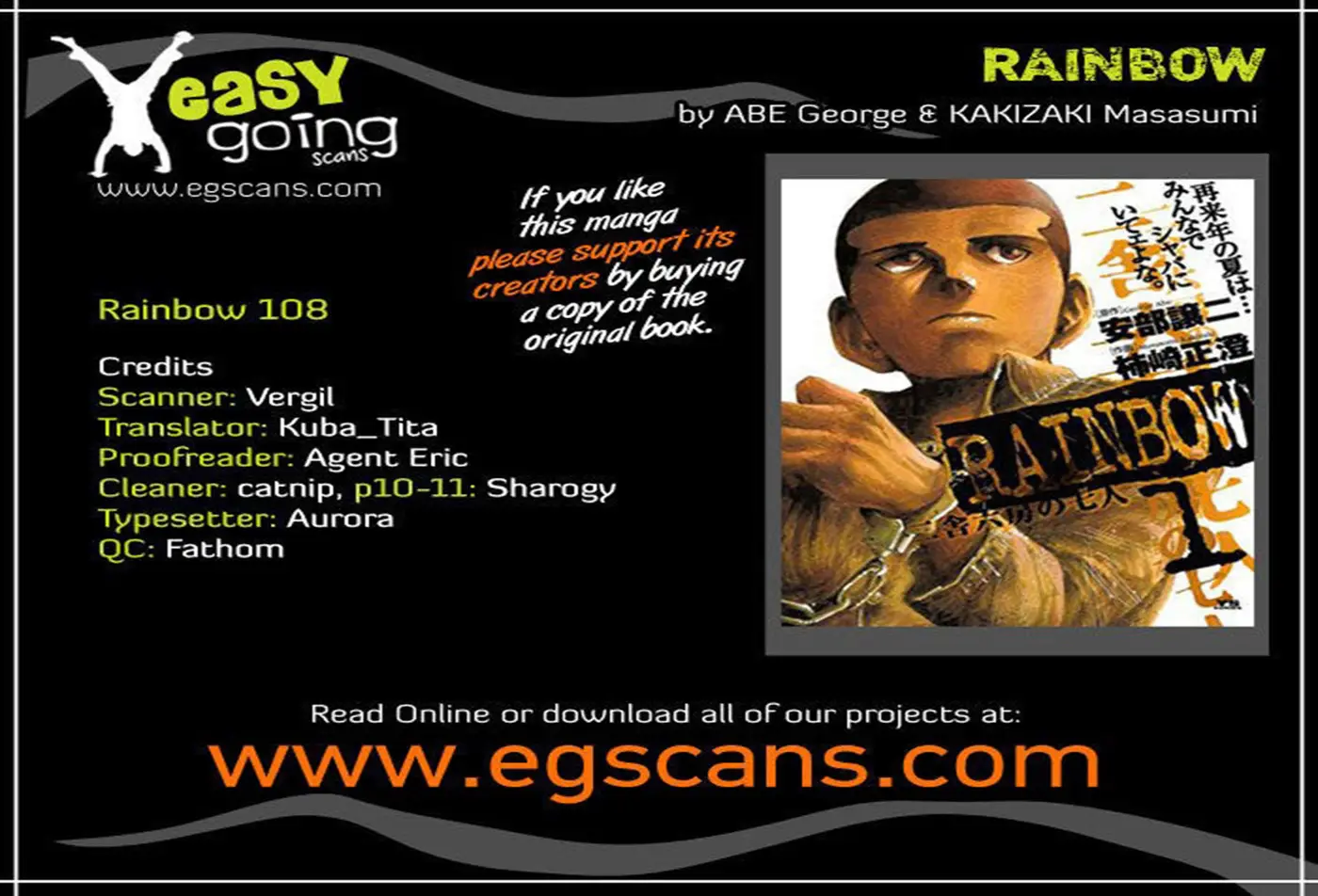 Rainbow: Nisha Rokubou no Shichinin (2002) - Capítulo 108 - Página 1 - LectorTMOo