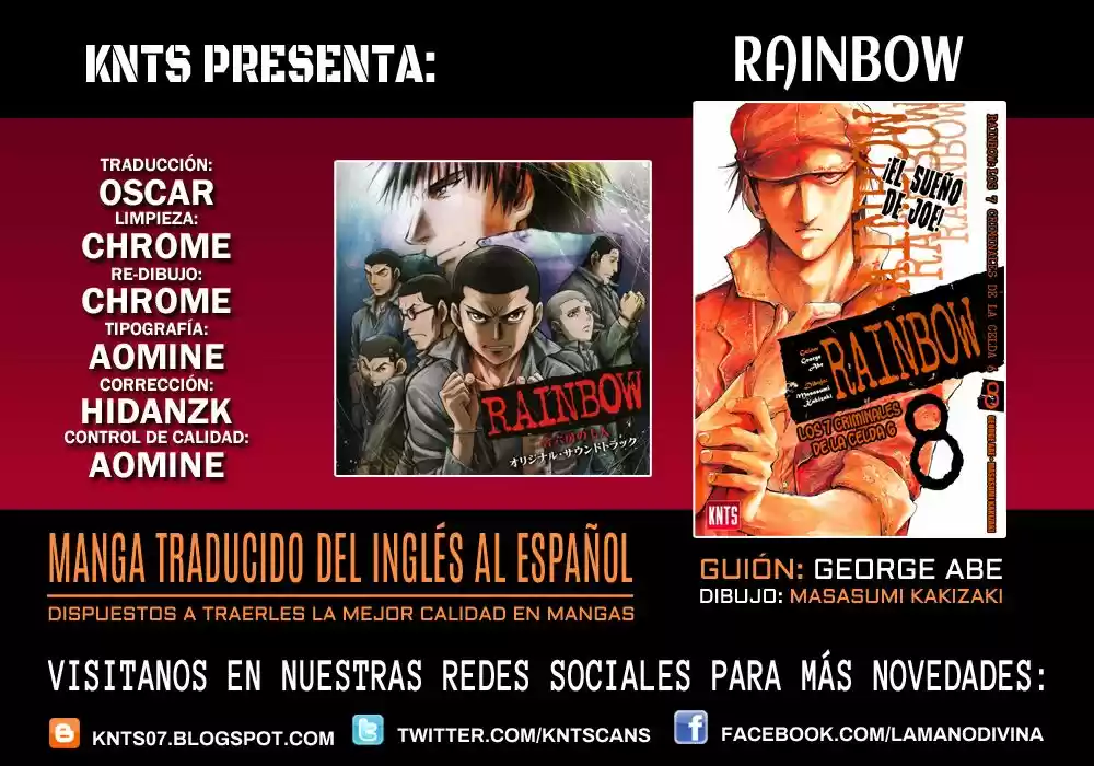 Rainbow: Nisha Rokubou no Shichinin (2002) - Capítulo 82 - Página 1 - LectorTMOo