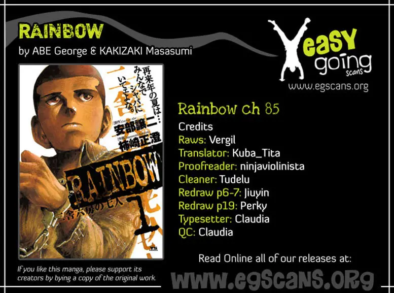 Rainbow: Nisha Rokubou no Shichinin (2002) - Capítulo 85 - Página 2 - LectorTMOo