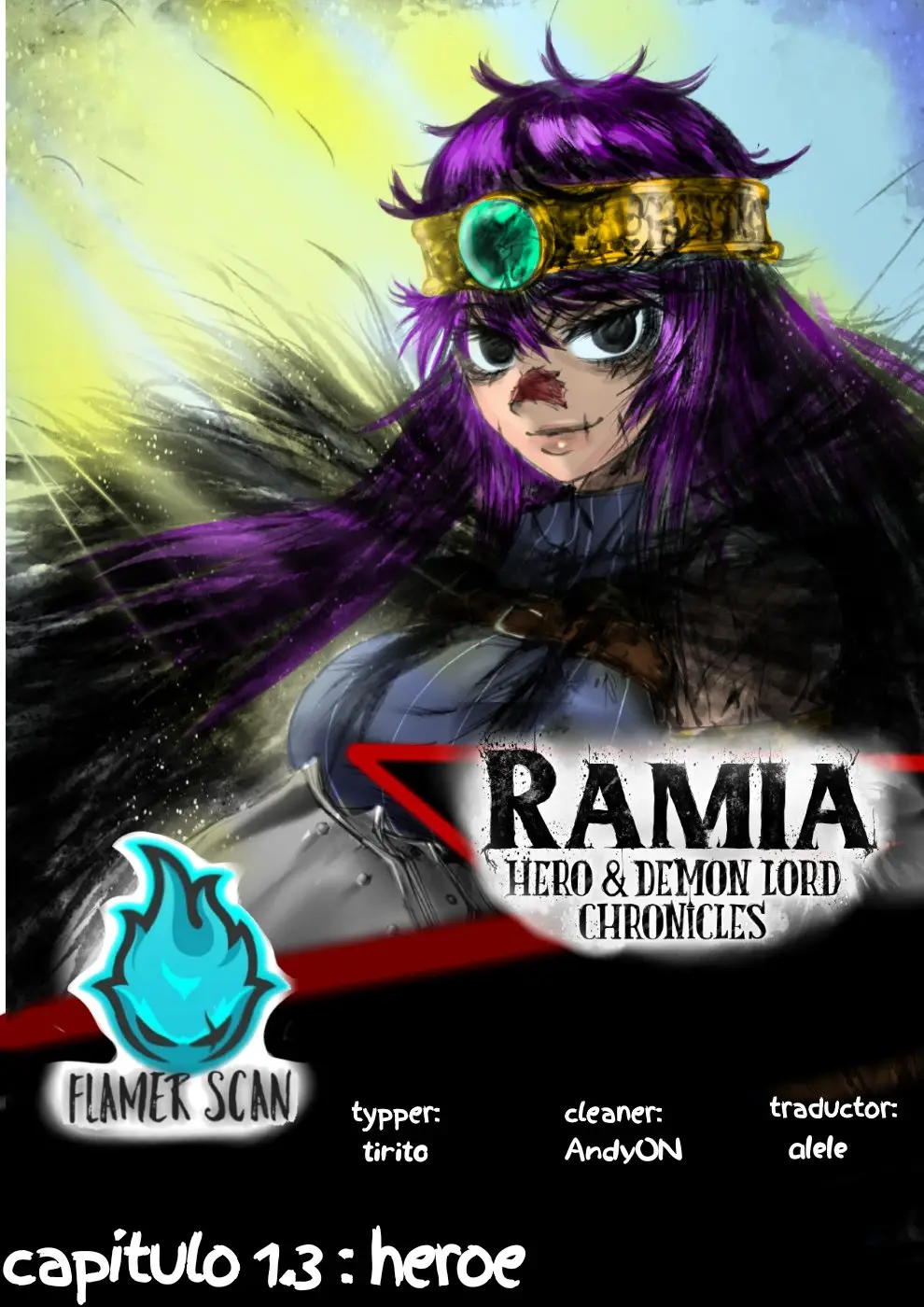 Ramia - Hero & Demon Lord Chronicles - Capítulo 1.3 - Página 1 - LectorTMOo