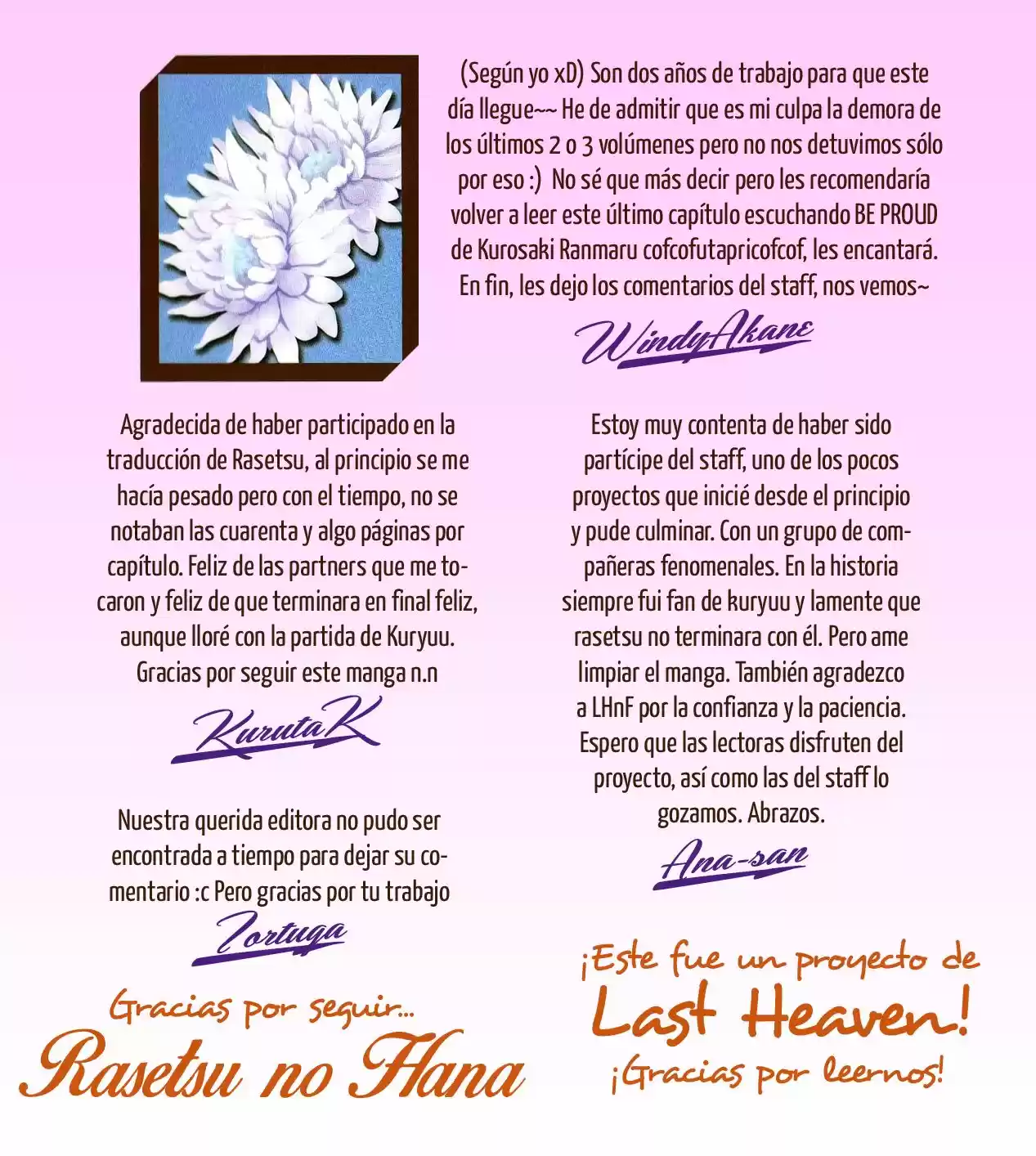Rasetsu no Hana (2006) - Capítulo 36 - Página 71 - LectorTMOo