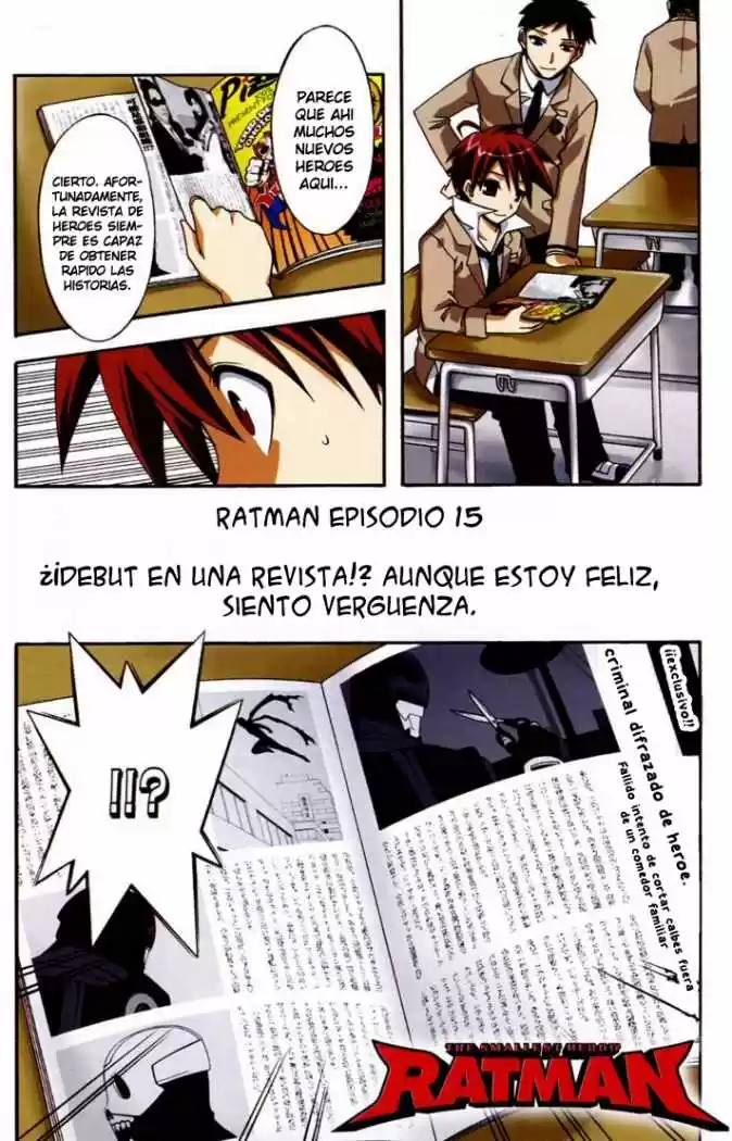 Ratman: The Smallest Hero! (2007) - Capítulo 15 - Página 2 - LectorTMOo