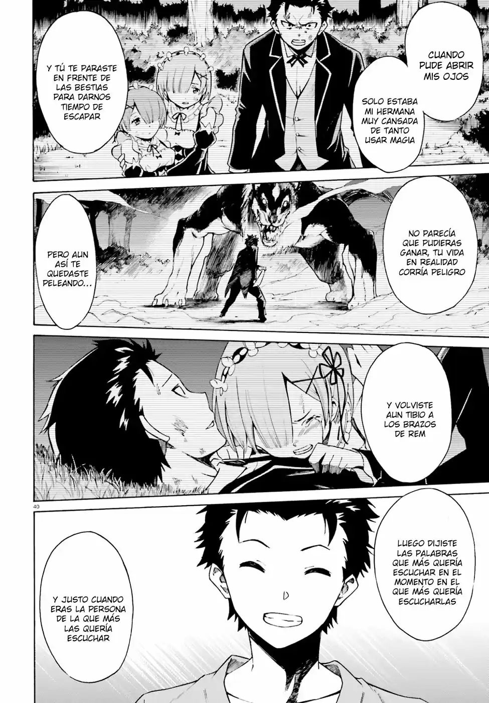 Re:Zero kara Hajimeru Isekai Seikatsu: Dai-3 Shou - Truth of Zero (2015) - Capítulo 22 - Página 40 - LectorTMOo