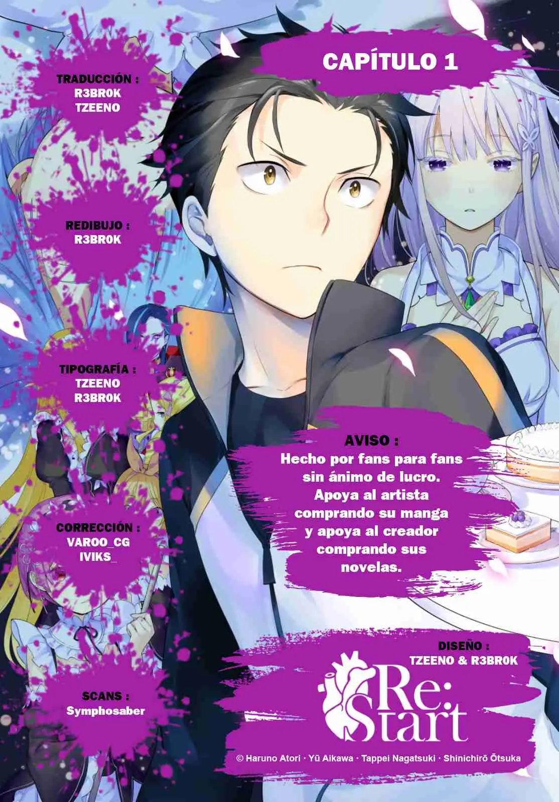 Re:Zero Kara Hajimeru Isekai Seikatsu Official Anthology (2017) - Capítulo 1 - Página 3 - LectorTMOo