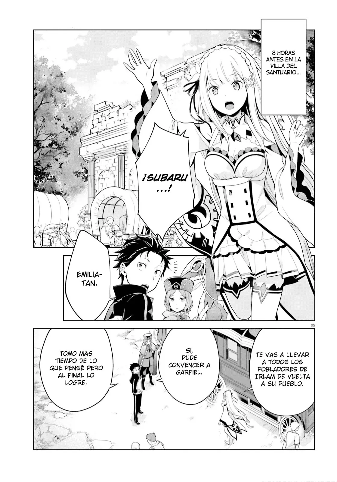 Re:Zero Kara Hajimeru Isekai Seikatsu Official Anthology (2017) - Capítulo 10 - Página 5 - LectorTMOo
