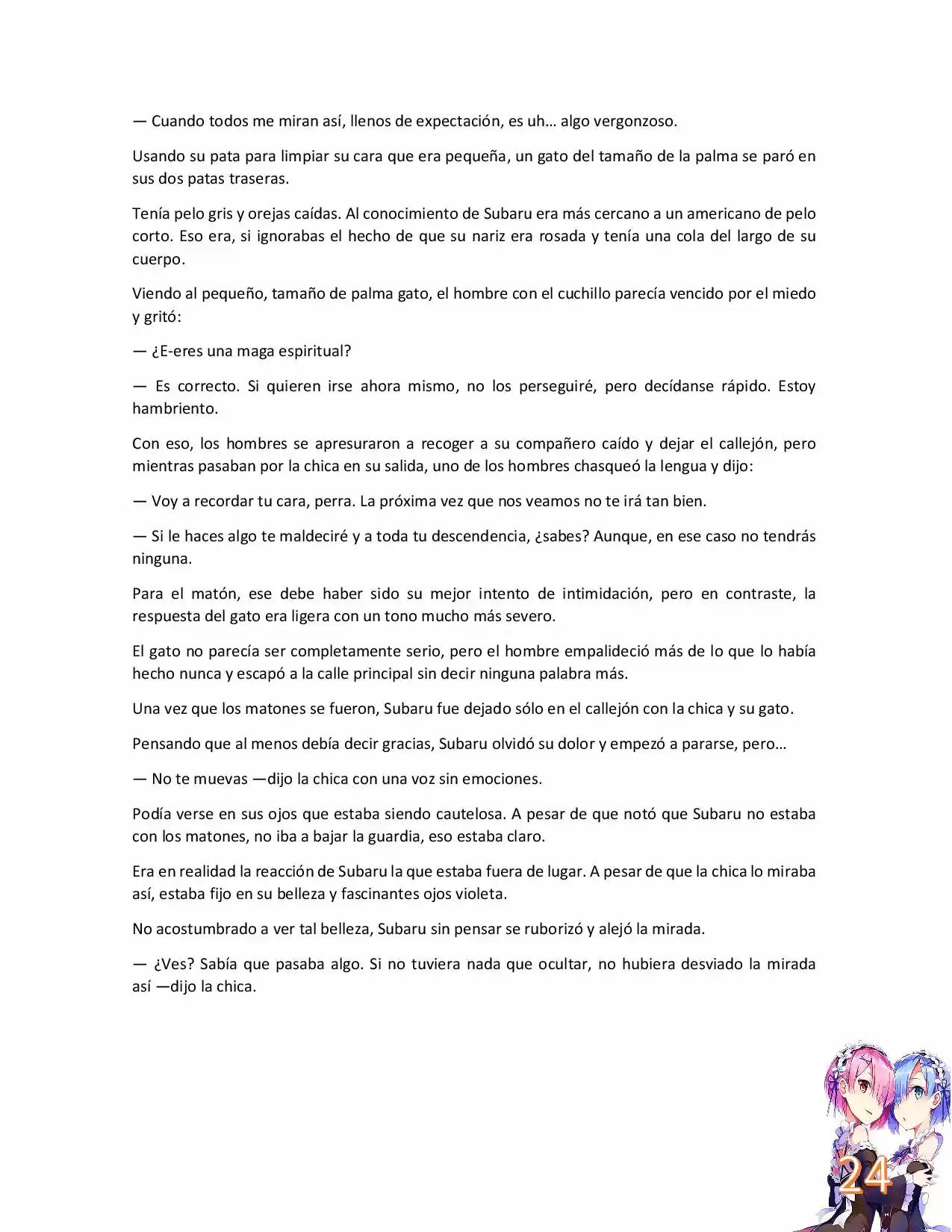 Re:Zero Kara Hajimeru Isekai Seikatsu (Novela) (2014) - Capítulo 1 - Página 12 - LectorTMOo