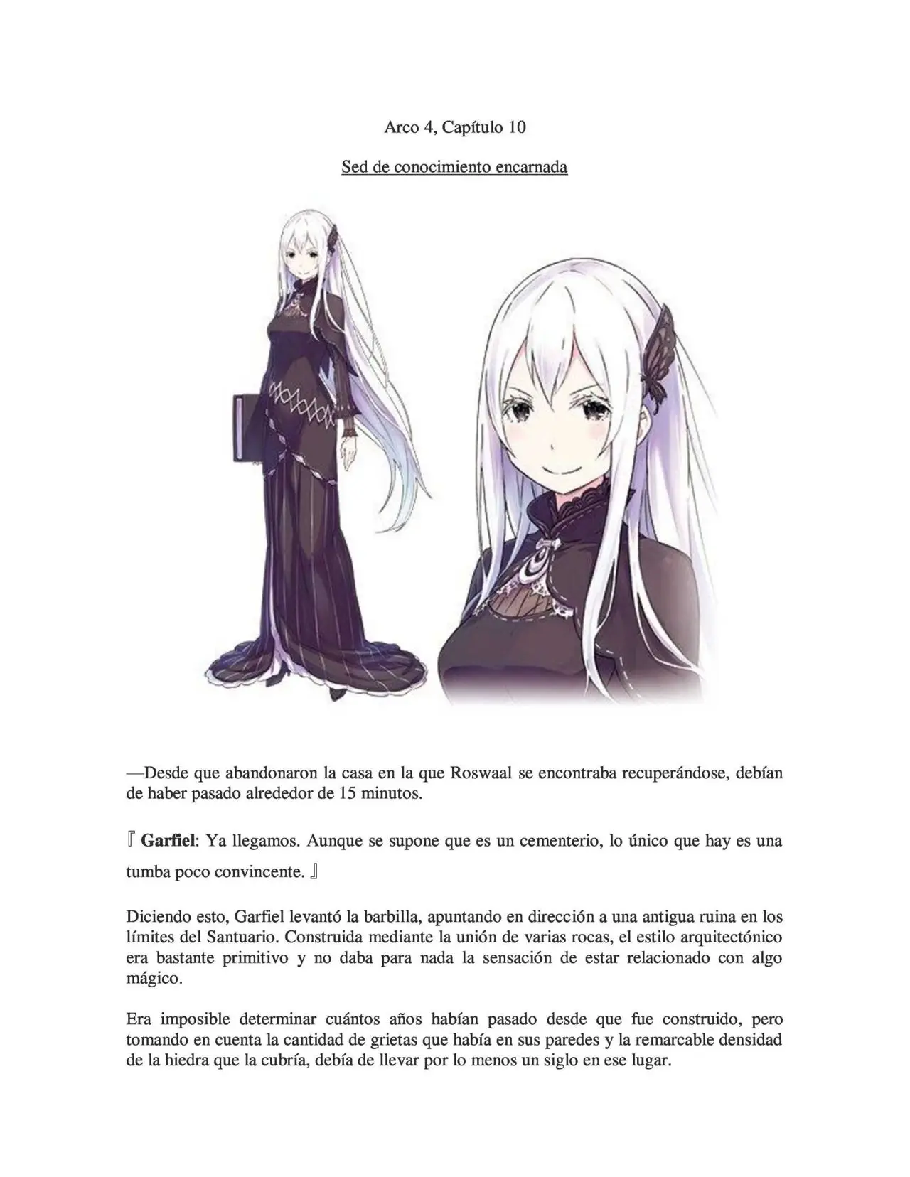Re:Zero Kara Hajimeru Isekai Seikatsu (Novela) (2014) - Capítulo 15 - Página 1 - LectorTMOo