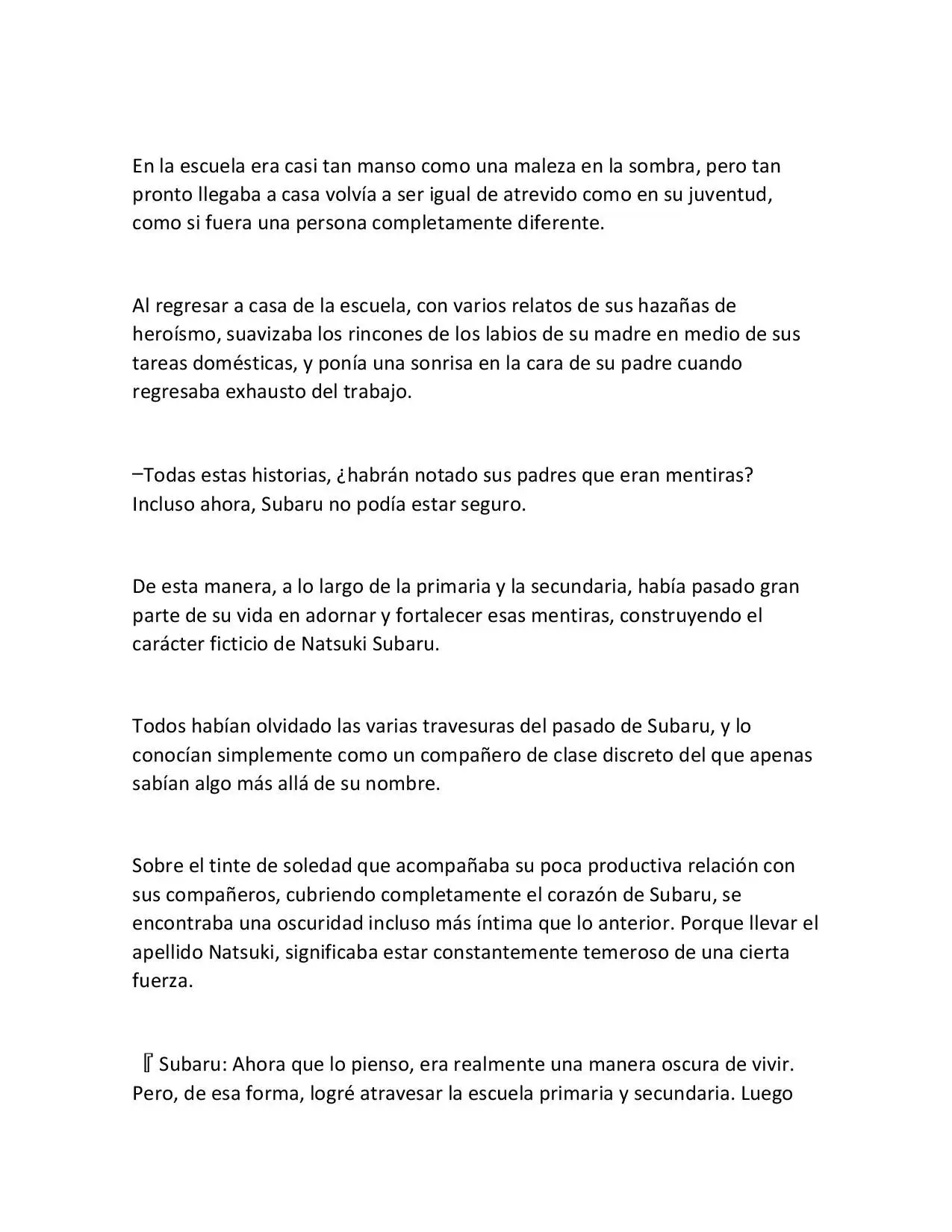 Re:Zero Kara Hajimeru Isekai Seikatsu (Novela) (2014) - Capítulo 23 - Página 18 - LectorTMOo