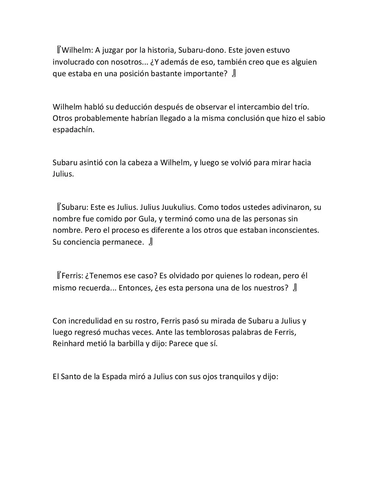 Re:Zero Kara Hajimeru Isekai Seikatsu (Novela) (2014) - Capítulo 234 - Página 33 - LectorTMOo