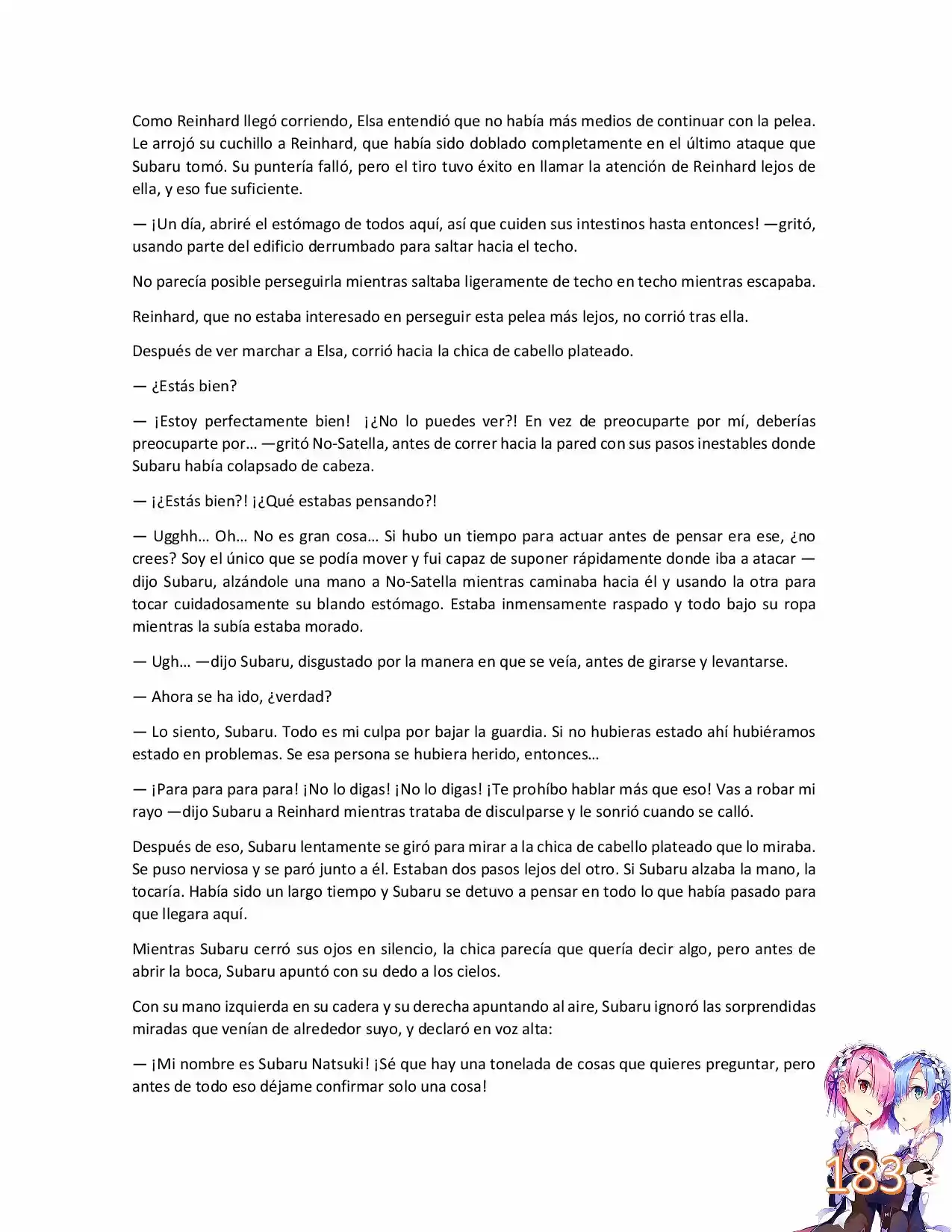 Re:Zero Kara Hajimeru Isekai Seikatsu (Novela) (2014) - Capítulo 5 - Página 30 - LectorTMOo