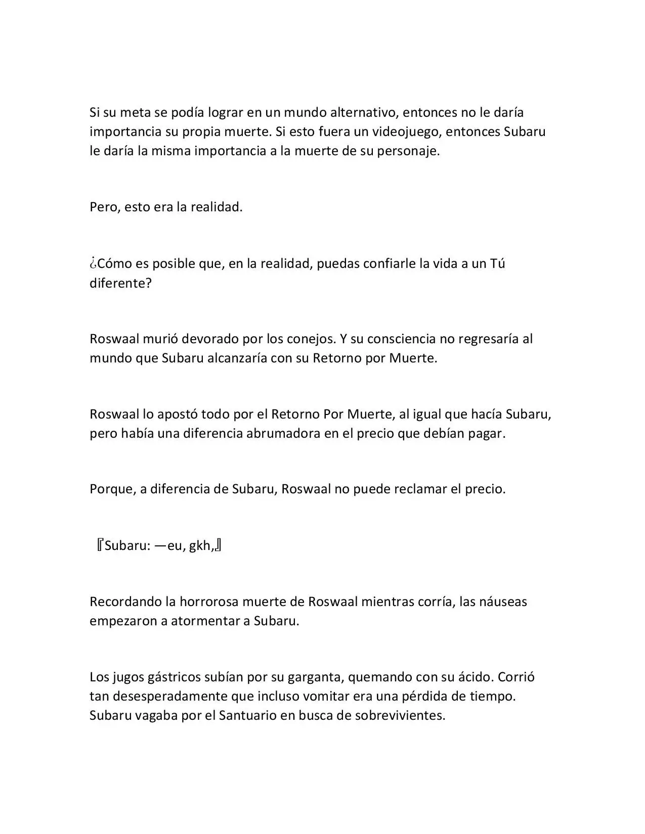 Re:Zero Kara Hajimeru Isekai Seikatsu (Novela) (2014) - Capítulo 73 - Página 1 - LectorTMOo