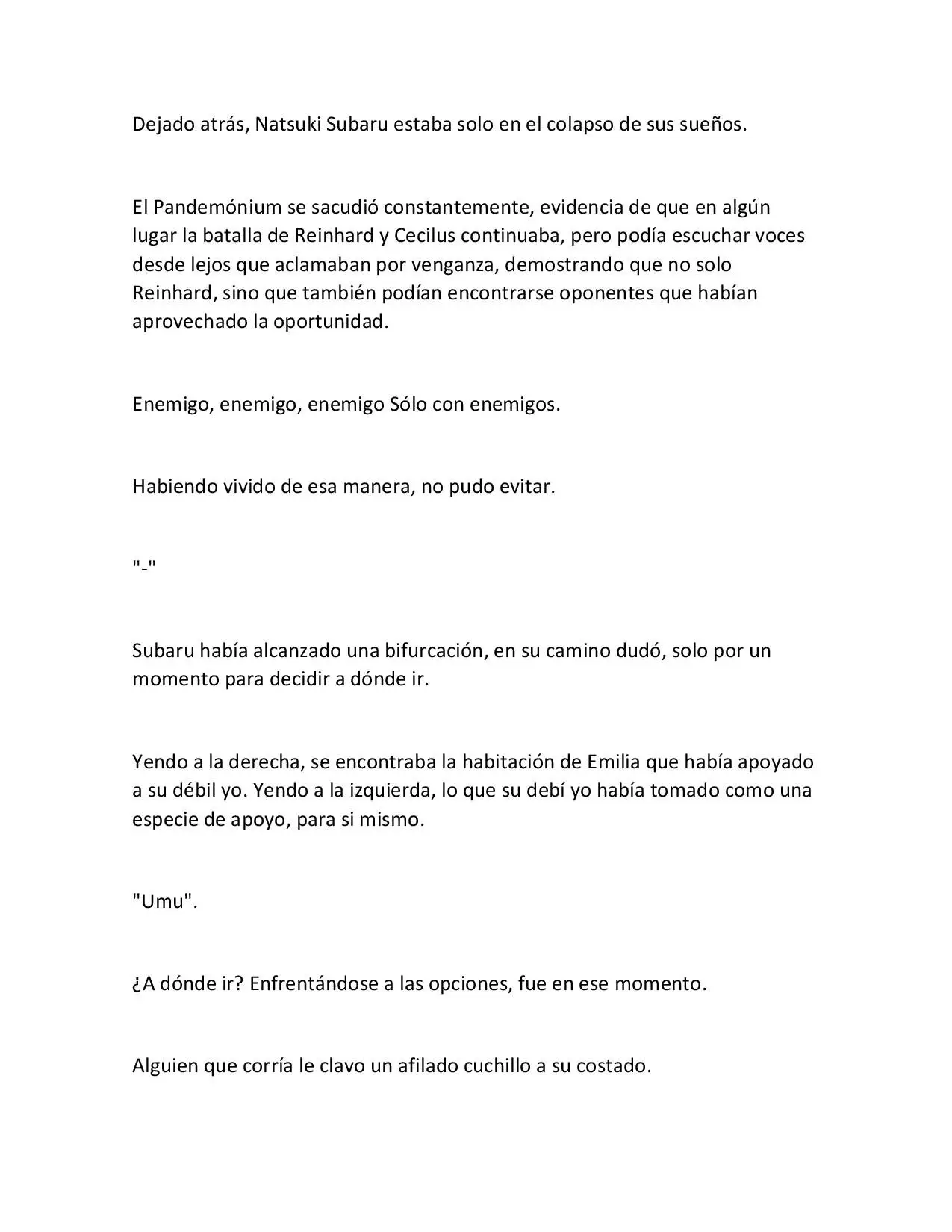 Re: Zero Oboreru (What If) (2018) - Capítulo 13 - Página 12 - LectorTMOo