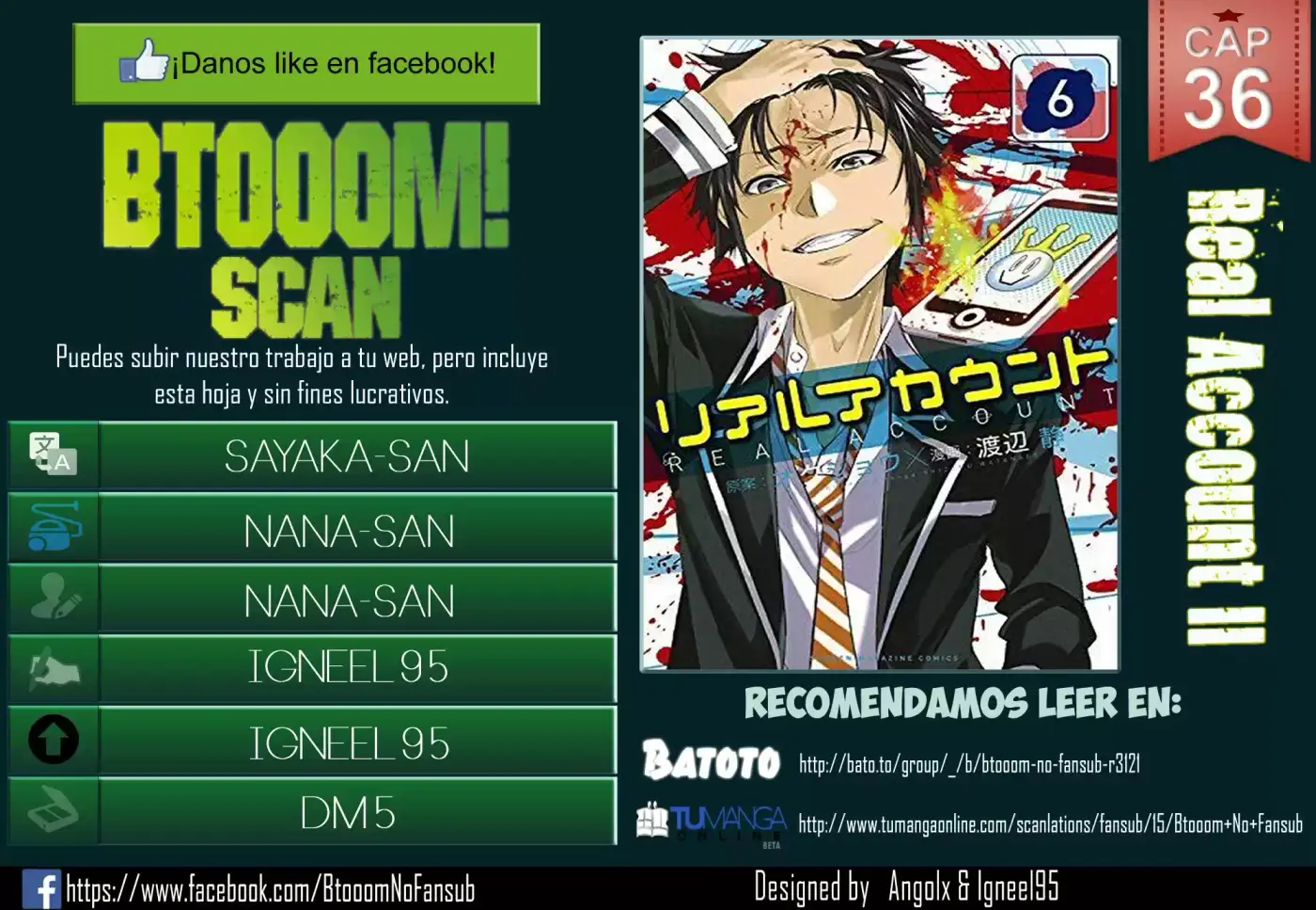 Real Account 2 (2014) - Capítulo 36 - Página 1 - LectorTMOo