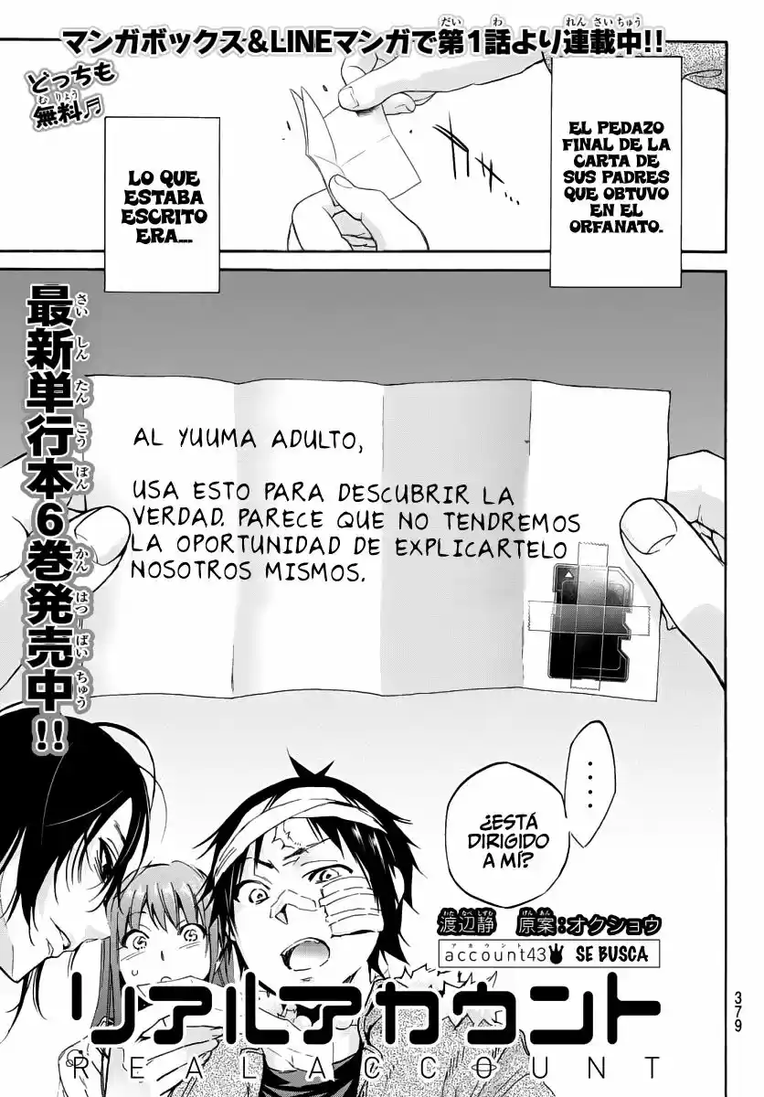 Real Account 2 (2014) - Capítulo 43 - Página 2 - LectorTMOo