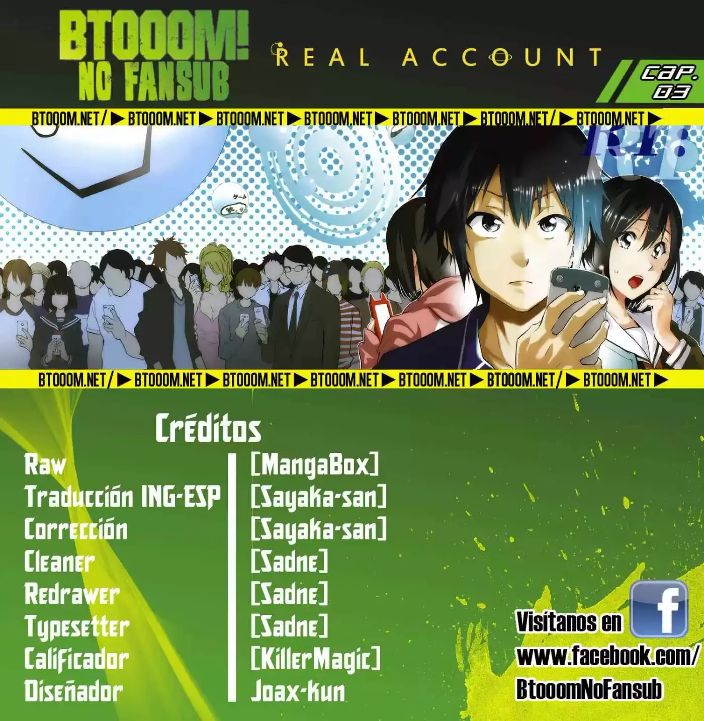 Real Account (2014) - Capítulo 3 - Página 1 - LectorTMOo