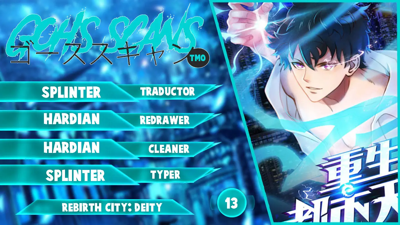 Rebirth: City Deity - Capítulo 13 - Página 1 - LectorTMOo