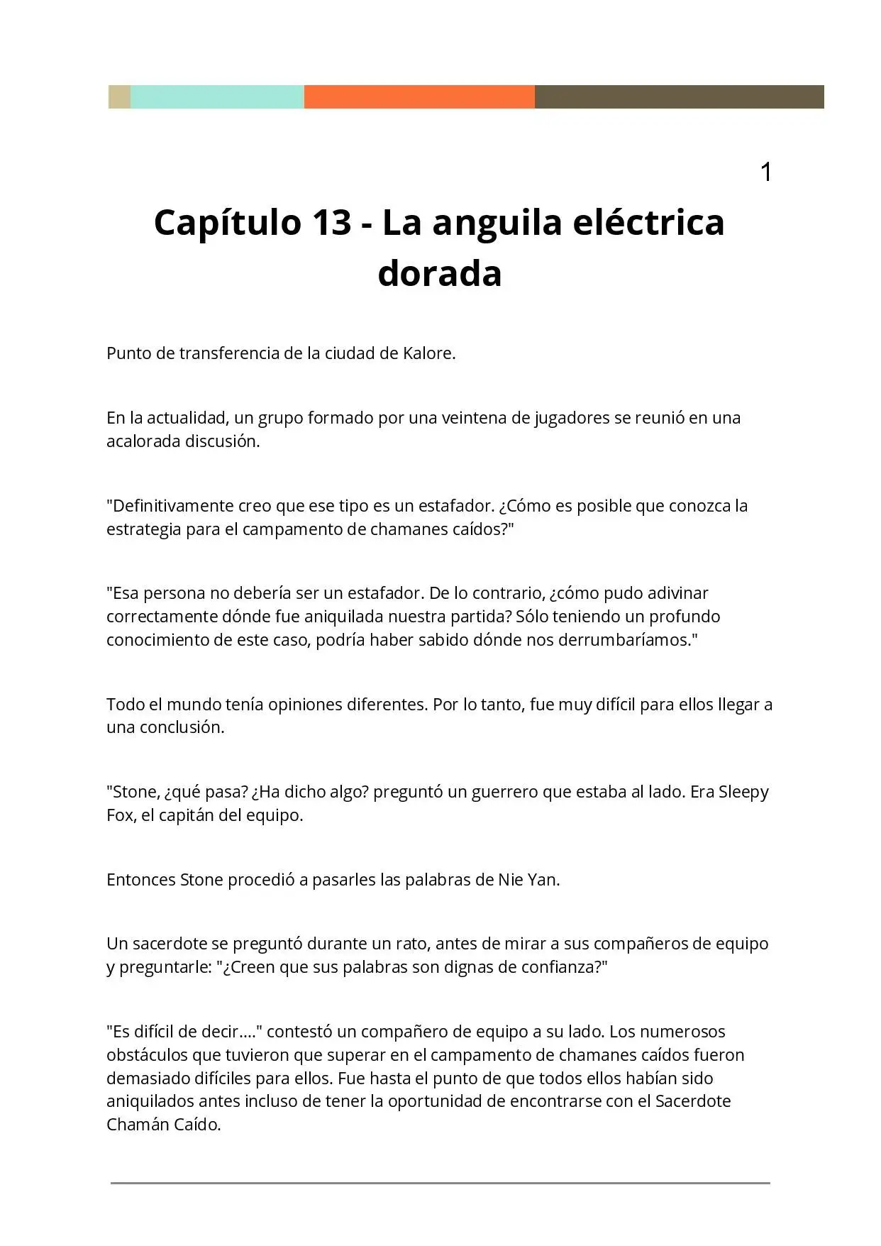 Rebirth of the Thief Who Roamed The World (2019) - Capítulo 13 - Página 1 - LectorTMOo