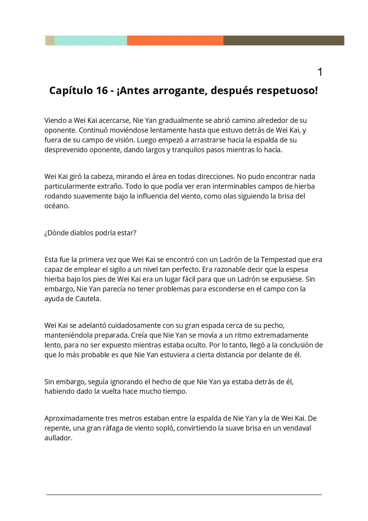 Rebirth of the Thief Who Roamed The World (2019) - Capítulo 16 - Página 1 - LectorTMOo