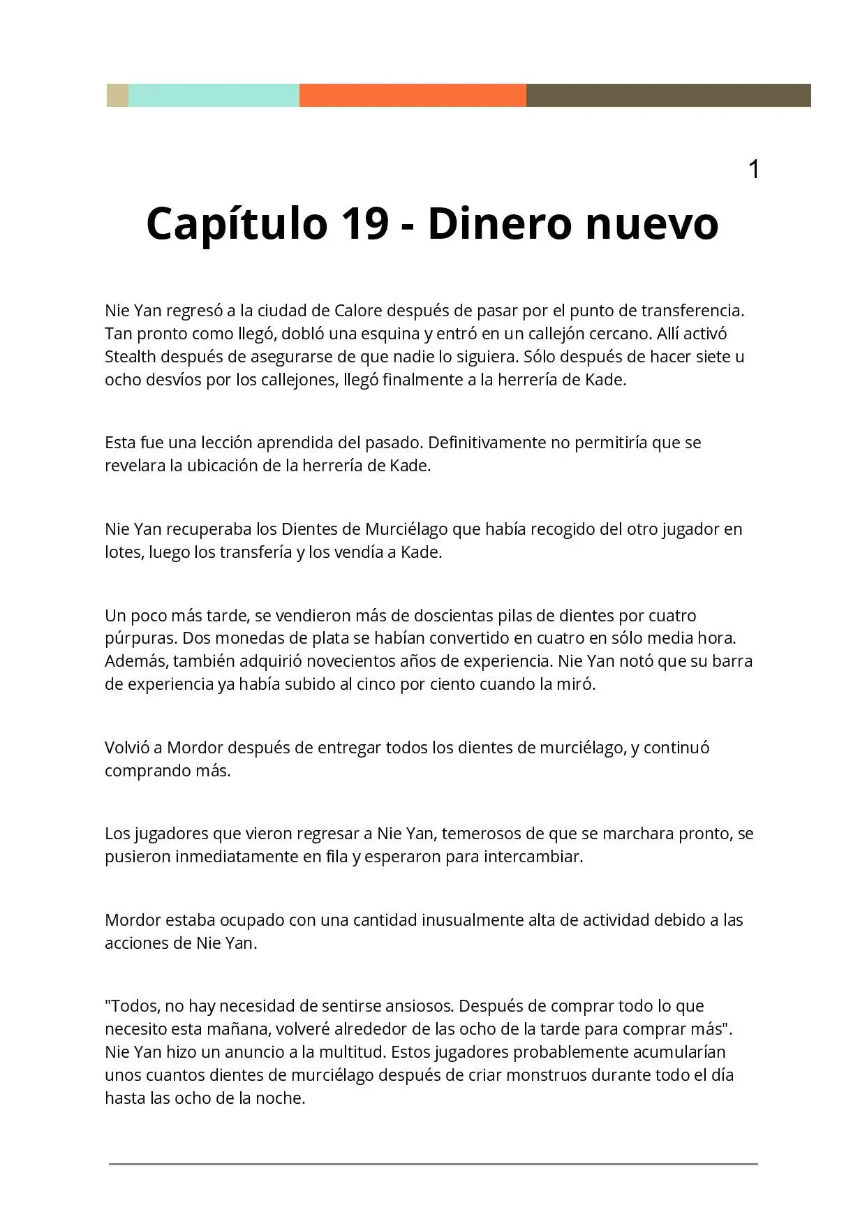 Rebirth of the Thief Who Roamed The World (2019) - Capítulo 19 - Página 1 - LectorTMOo
