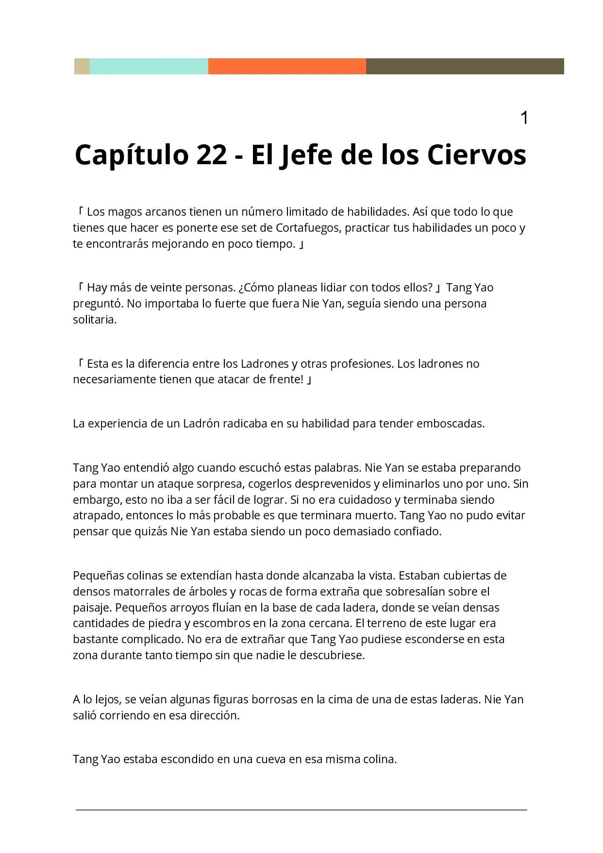 Rebirth of the Thief Who Roamed The World (2019) - Capítulo 22 - Página 1 - LectorTMOo