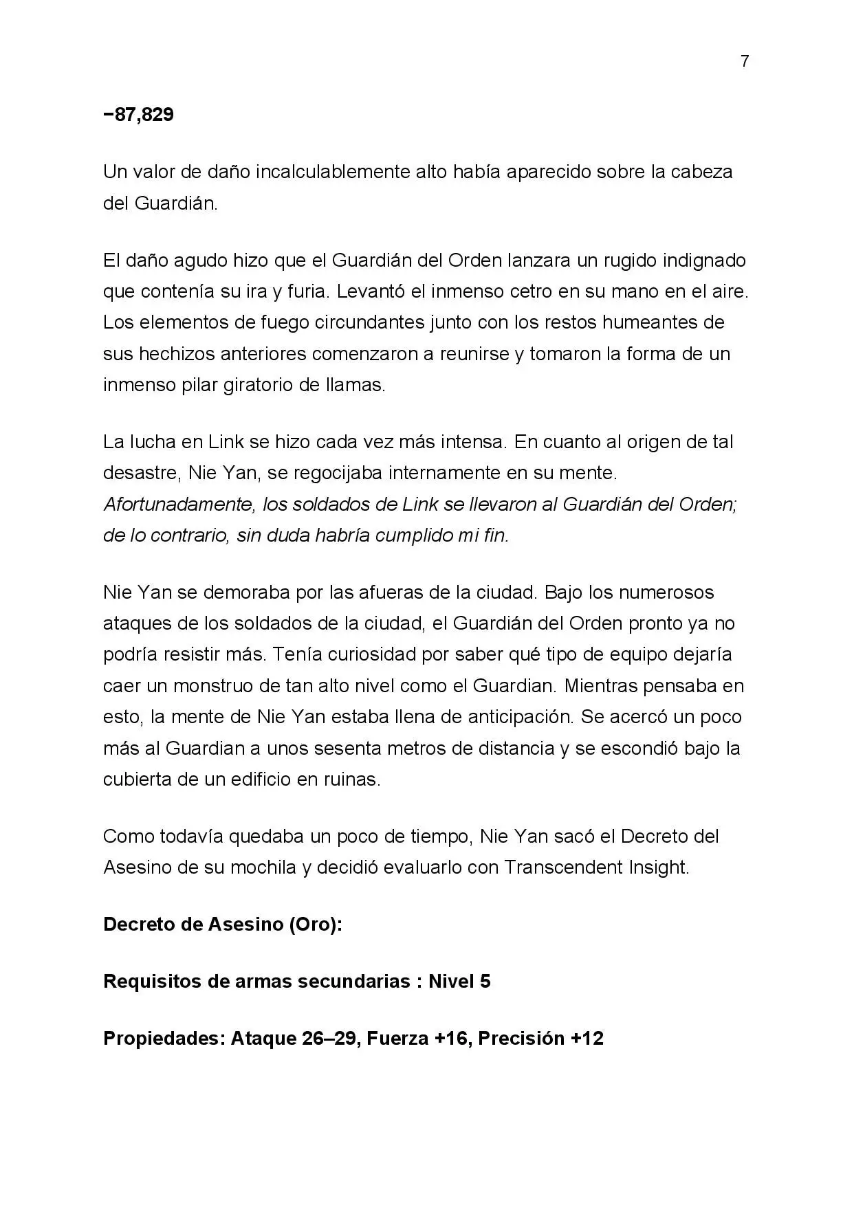 Rebirth of the Thief Who Roamed The World (2019) - Capítulo 34 - Página 7 - LectorTMOo