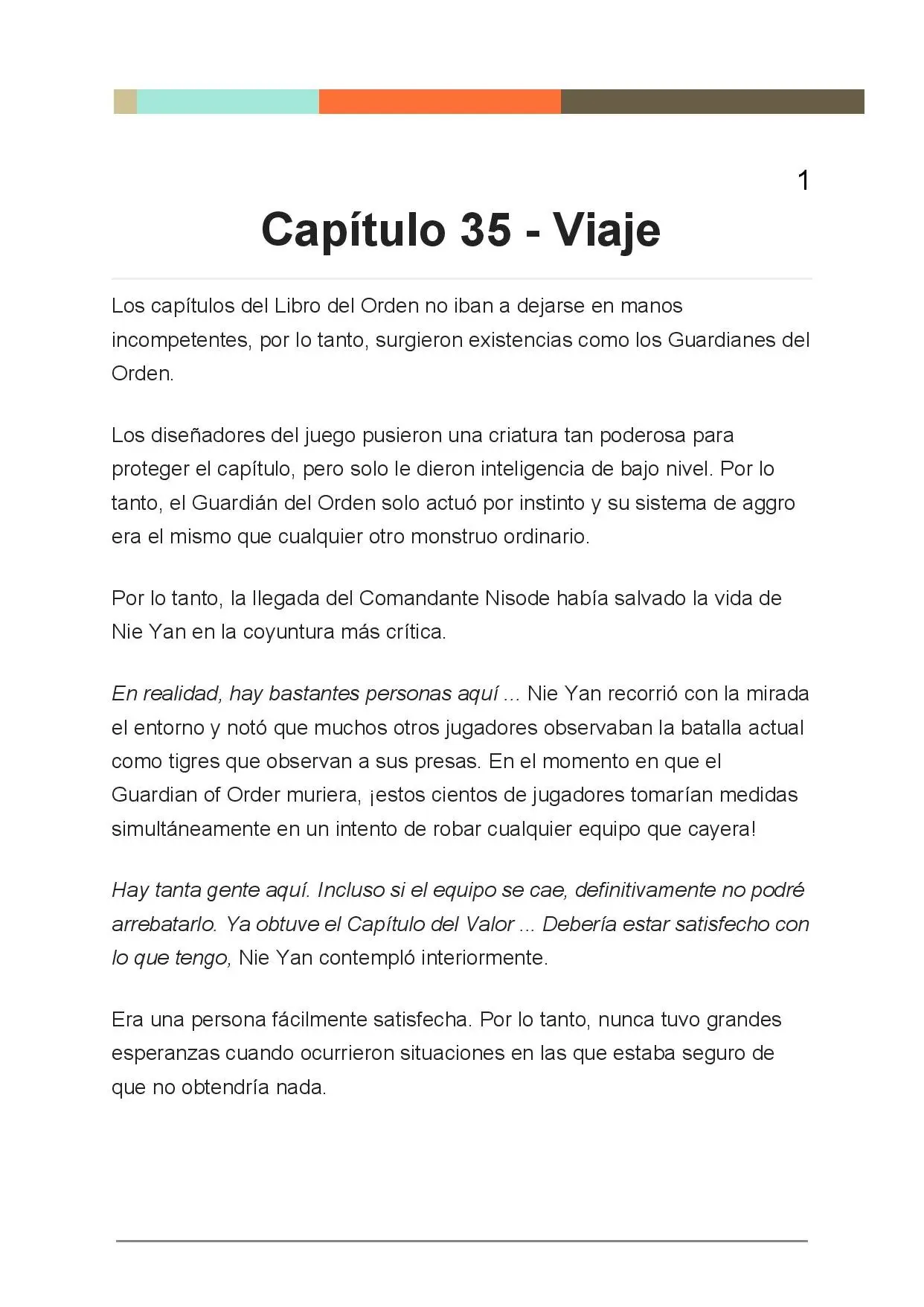 Rebirth of the Thief Who Roamed The World (2019) - Capítulo 35 - Página 1 - LectorTMOo