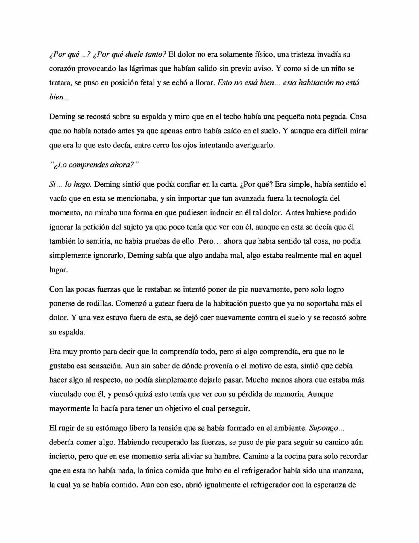 Recuerdame, Por Favor. (Novela) - Capítulo 1 - Página 8 - LectorTMOo