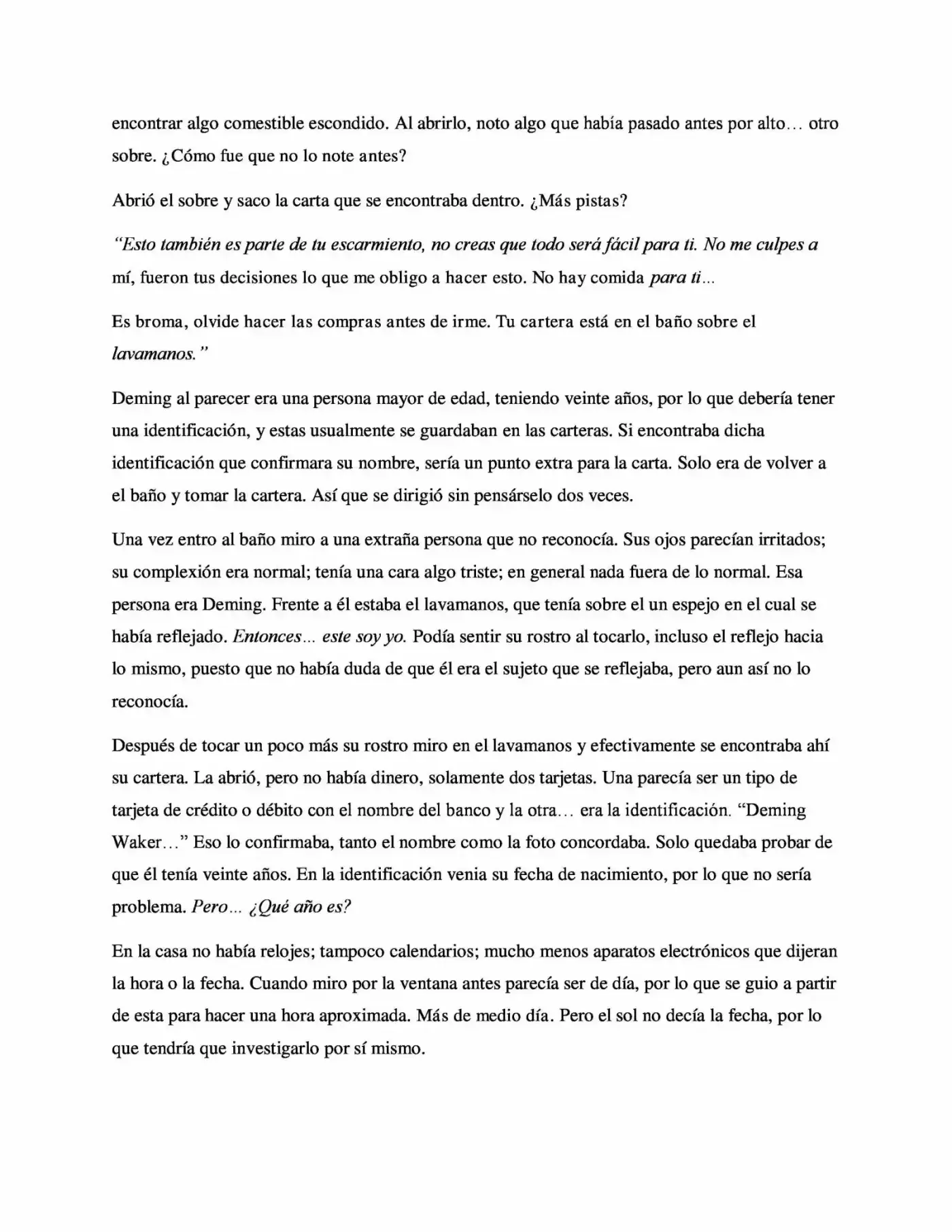 Recuerdame, Por Favor. (Novela) - Capítulo 1 - Página 9 - LectorTMOo